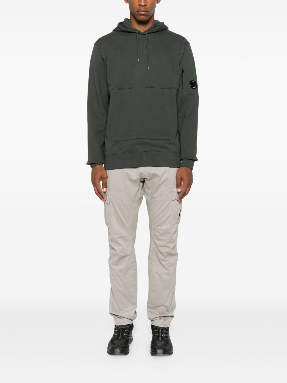 Lens-detail cargo pants - 2