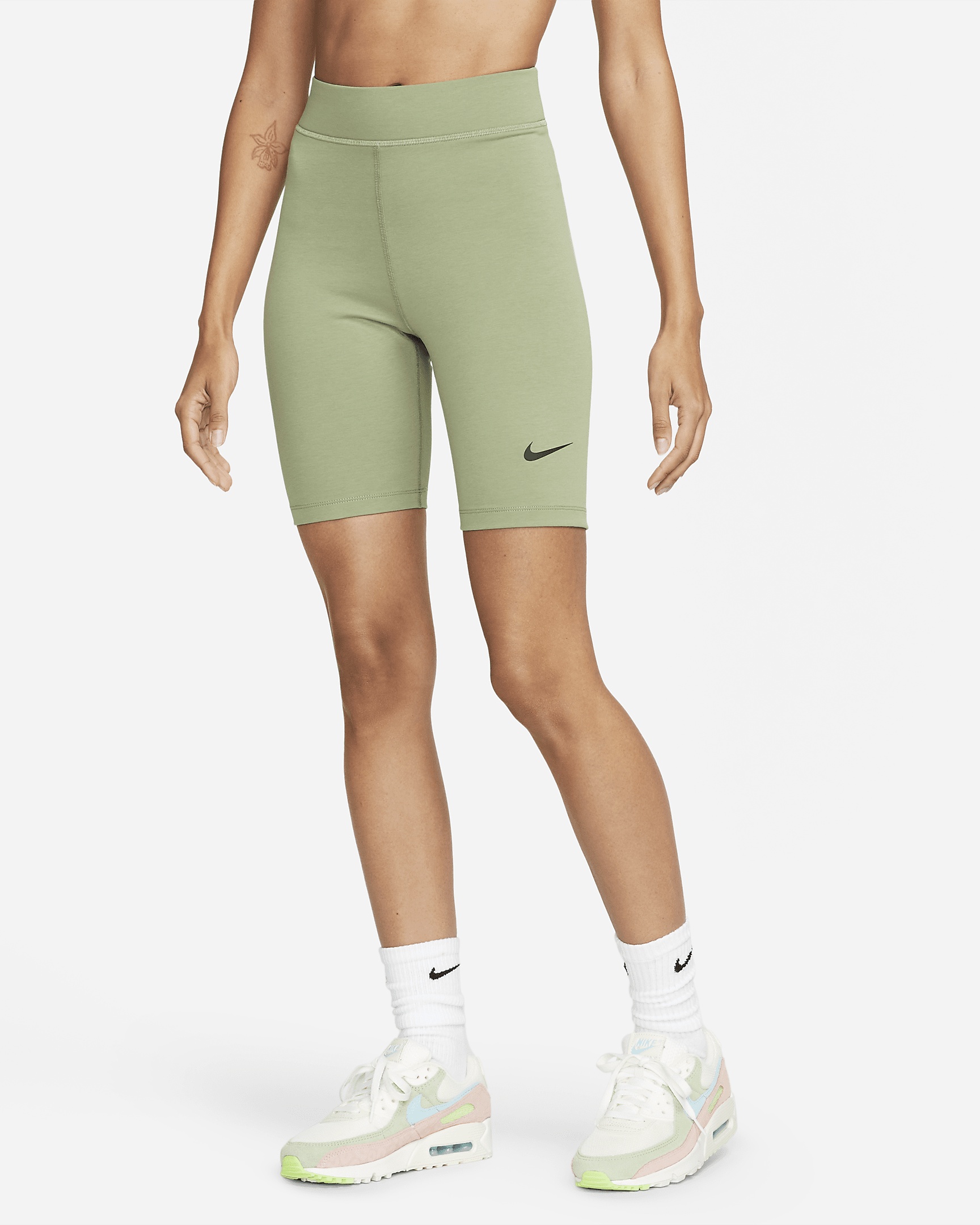 Women's Nike Sportswear Classic High-Waisted 8" Biker Shorts - 1