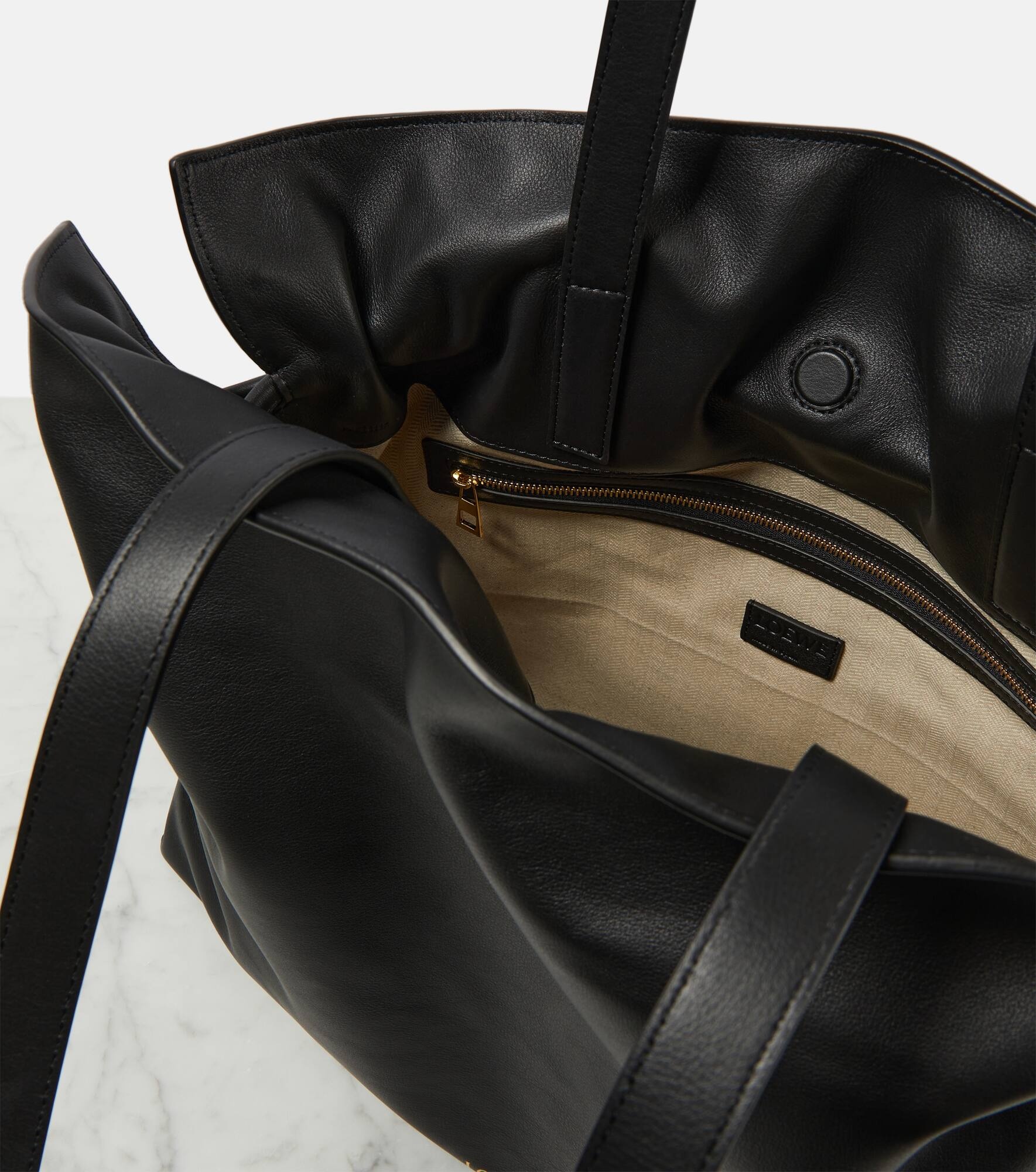 Flamenco Large leather clutch - 3