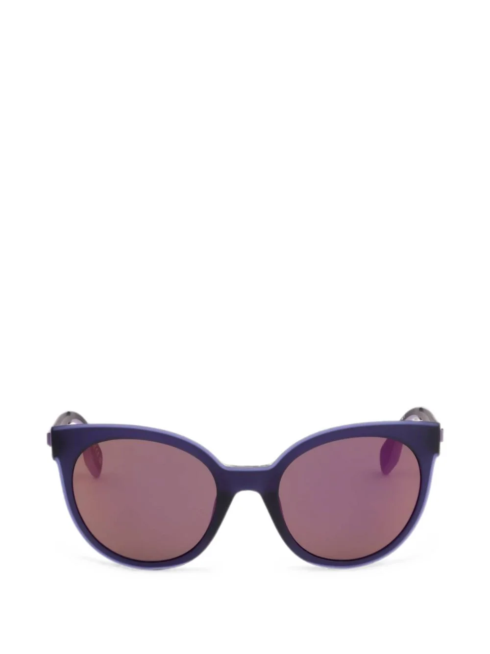 matte-finish cat-eye-frame sunglasses - 1