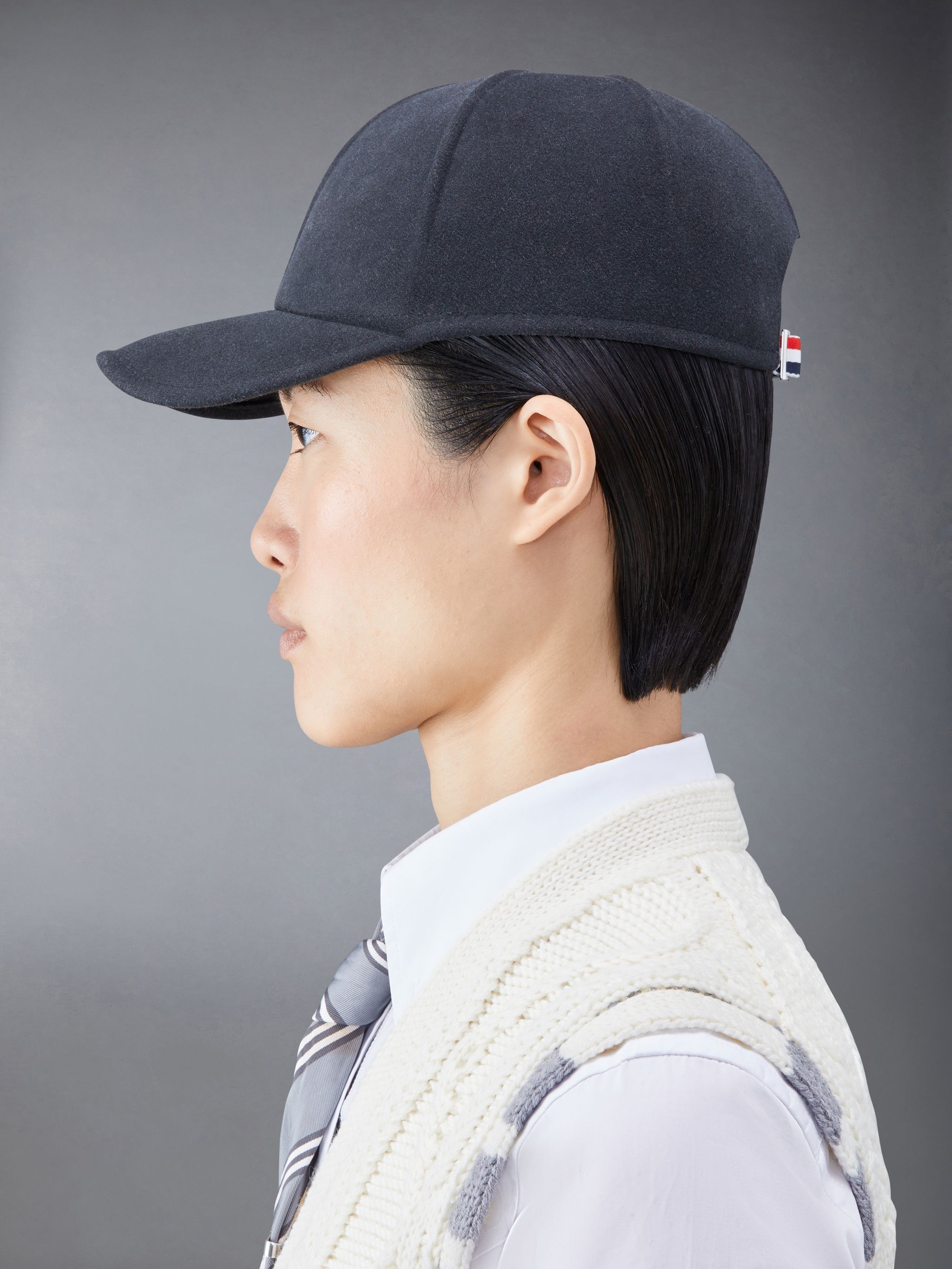 Wool Felt Baseball Cap - 5