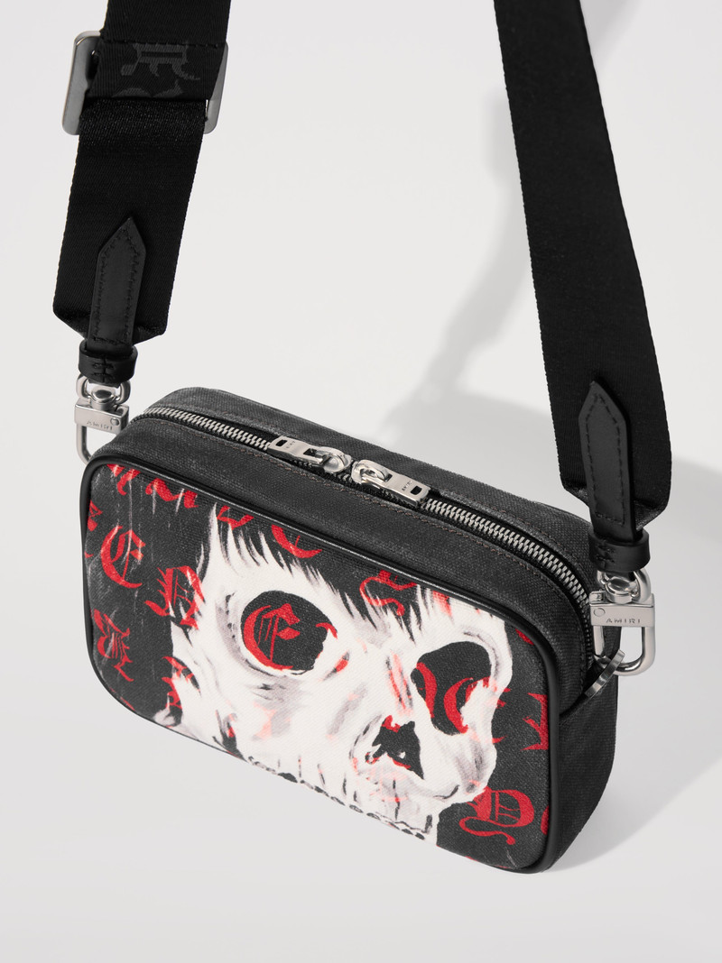 AMIRI WES LANG SKULL CAMERA BAG outlook