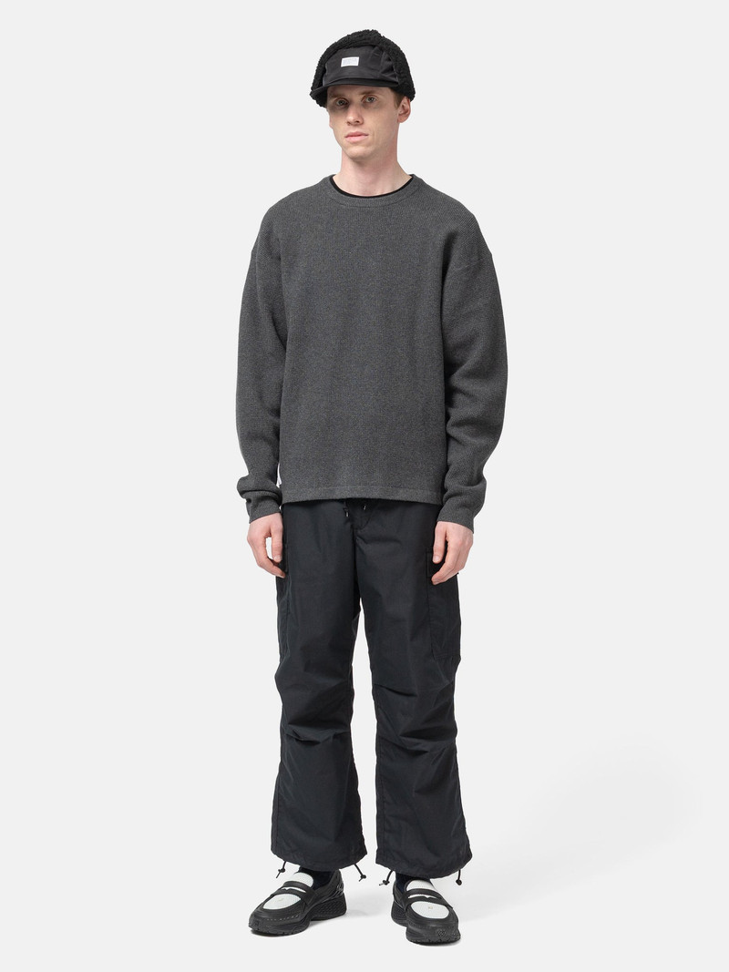 WTAPS KRS UPR / Sweater / NYCO Black outlook