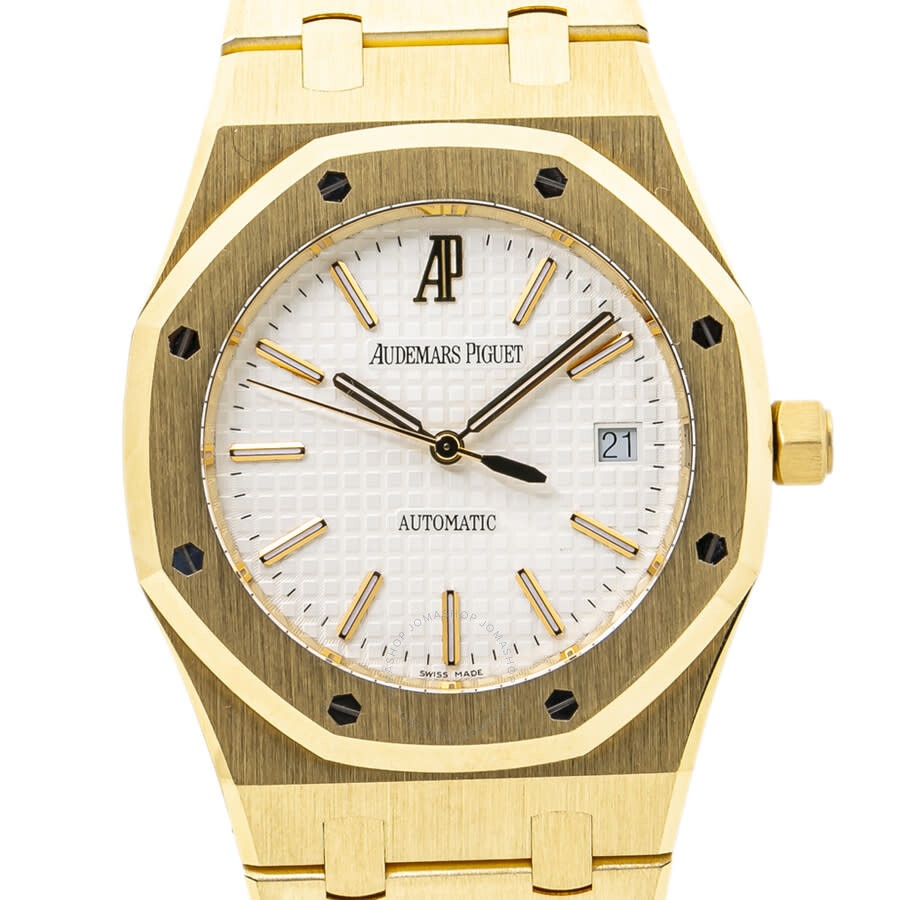 Audemars Piguet Royal Oak White Dial Men's Watch 15300BA - 2