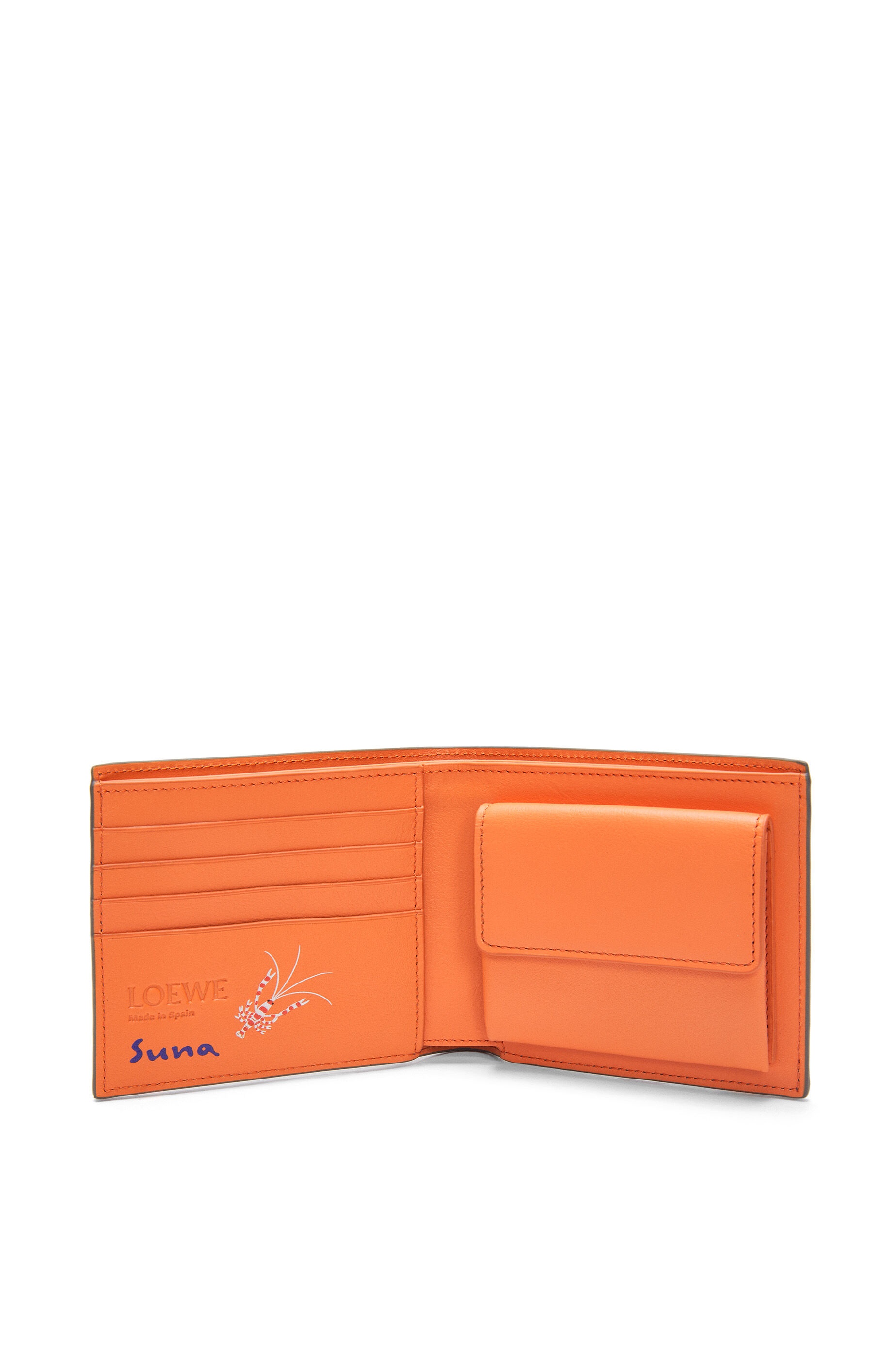 Eels bifold coin wallet in satin calfskin - 2