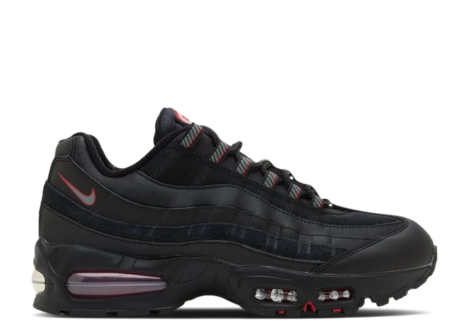 AIR MAX 95 'BIG BUBBLE - BLACK UNIVERSITY RED' - 1