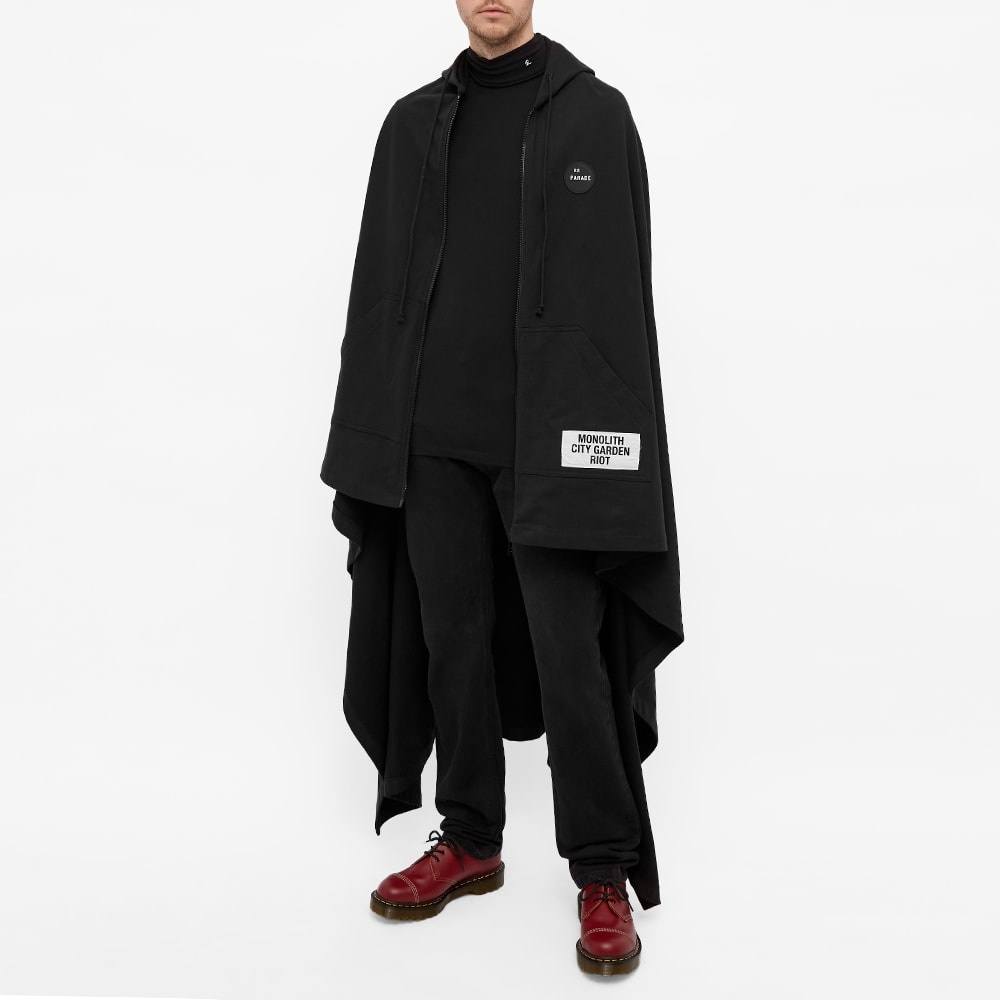 Raf Simons Jersey Cape - 4