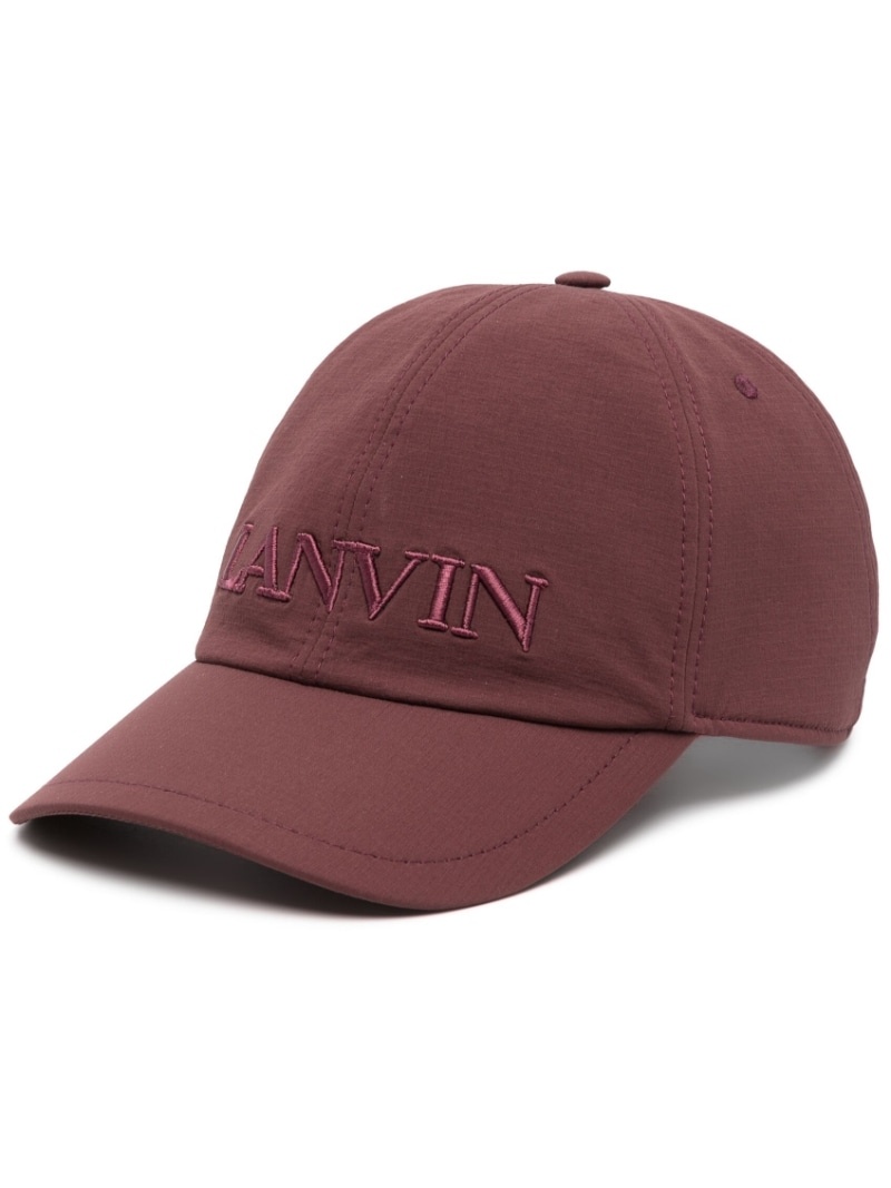 logo-embroidered cap - 1