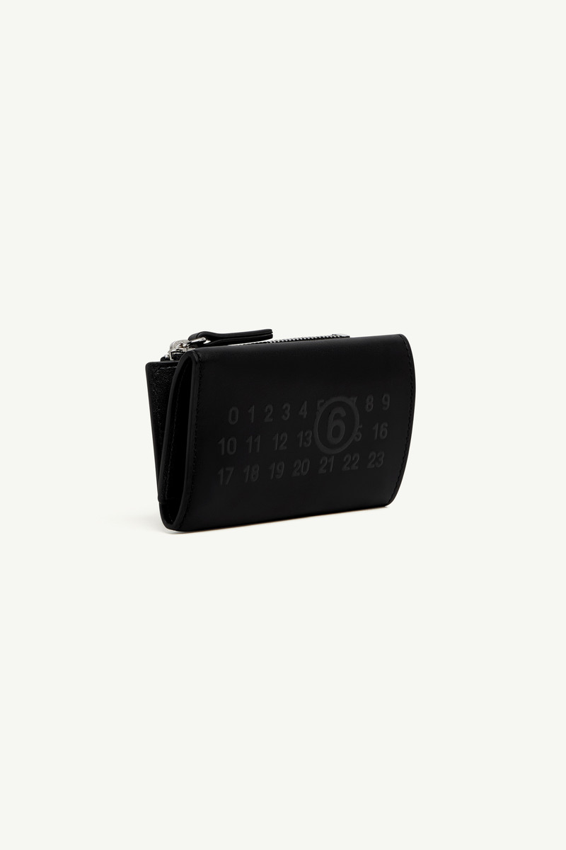 Numeric logo trifold wallet 3