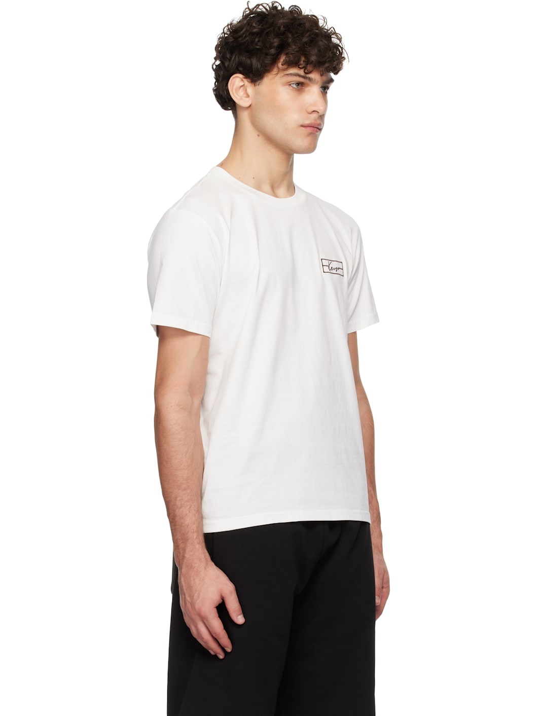 Off-White Kenzo Paris Weave Embroidered T-shirt - 2