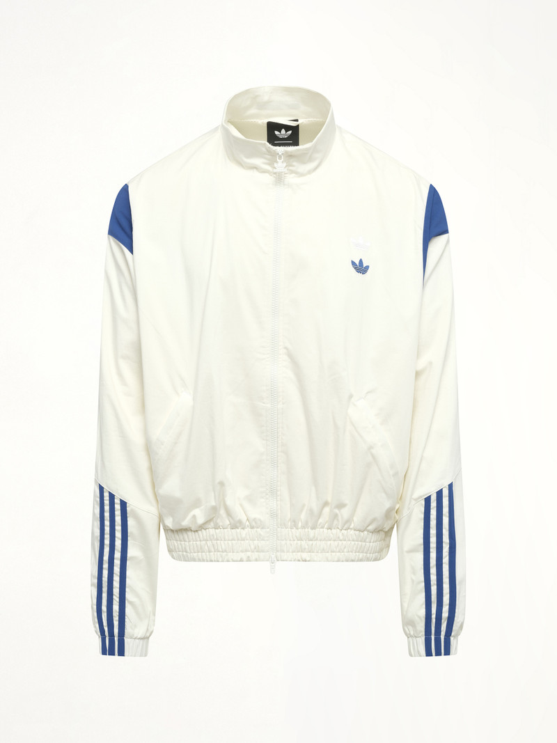 WILLY CHAVARRIA Adidas X Chavarria Poplin Track Top in Off White outlook
