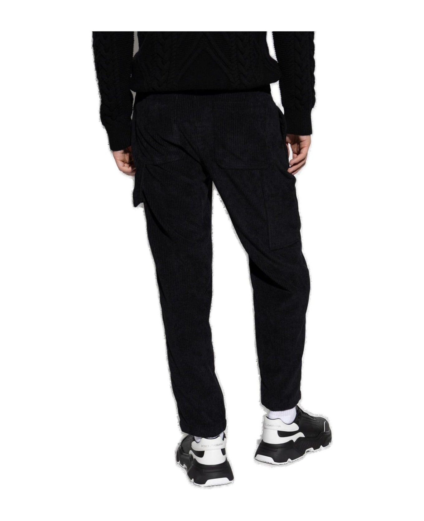 Straight Leg Corduroy Pants - 3