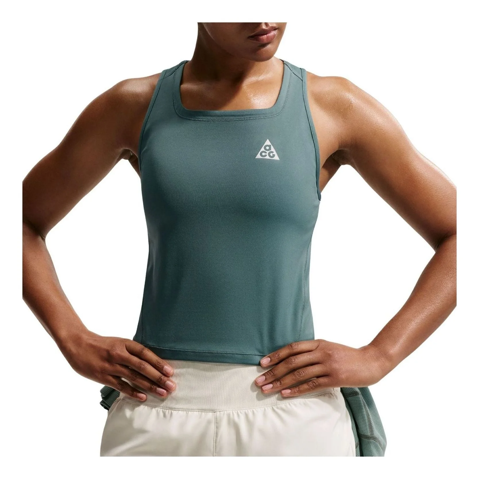 (WMNS) Nike x ACG Dri-FIT Tank Top 'Mineral Slate Summit White' IO9652-382 - 1