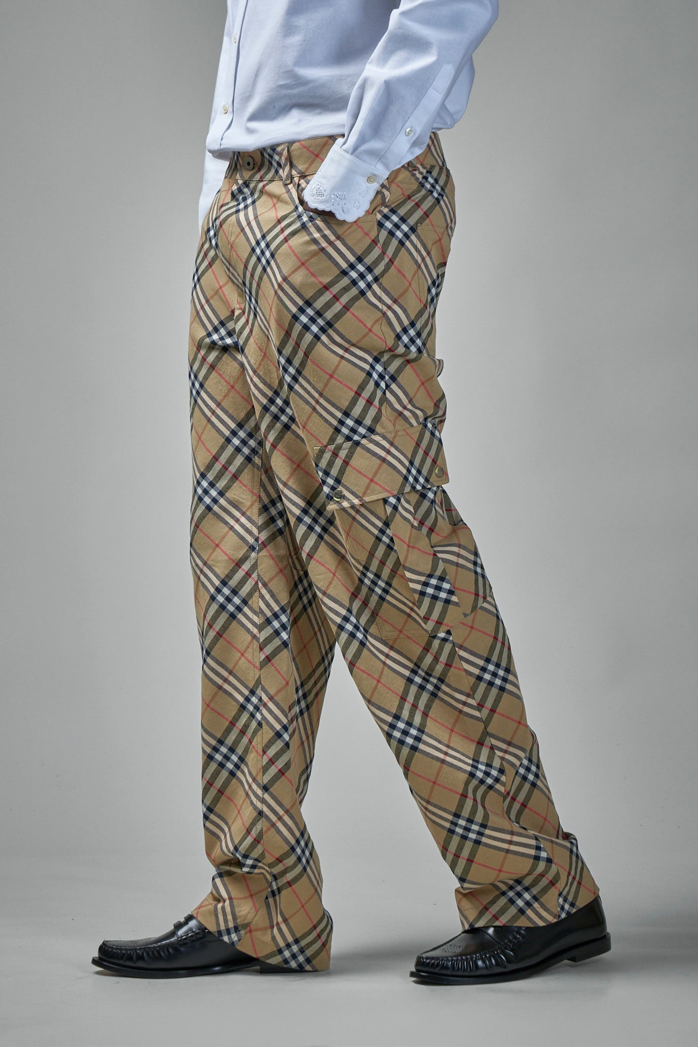 Check Cargo pants - 3