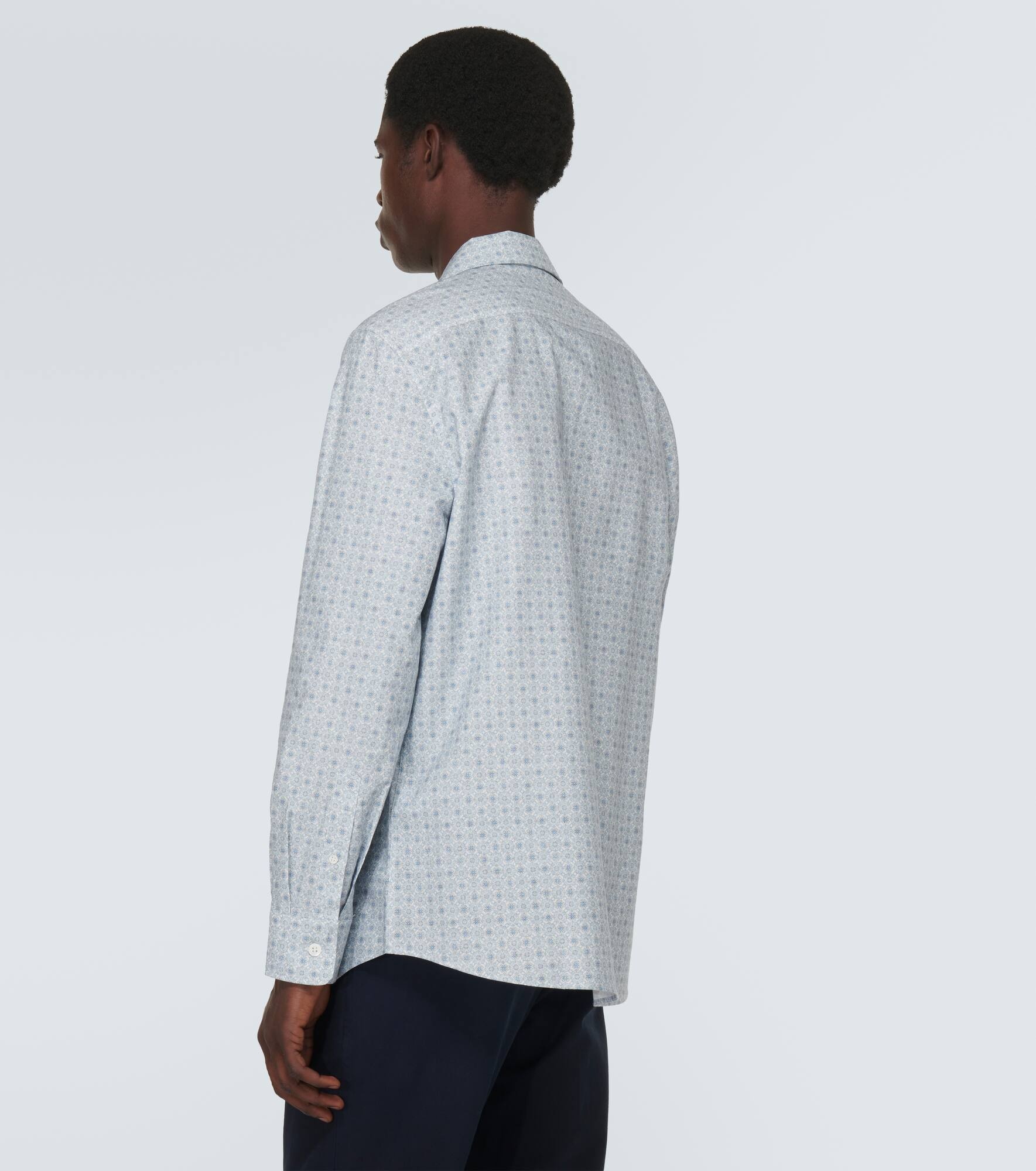 Printed cotton shirt - 4