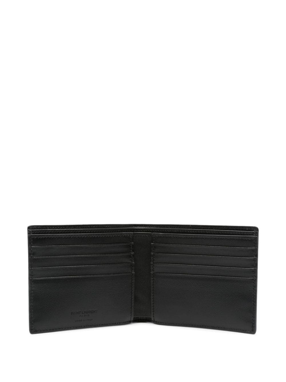East/West leather wallet - 3