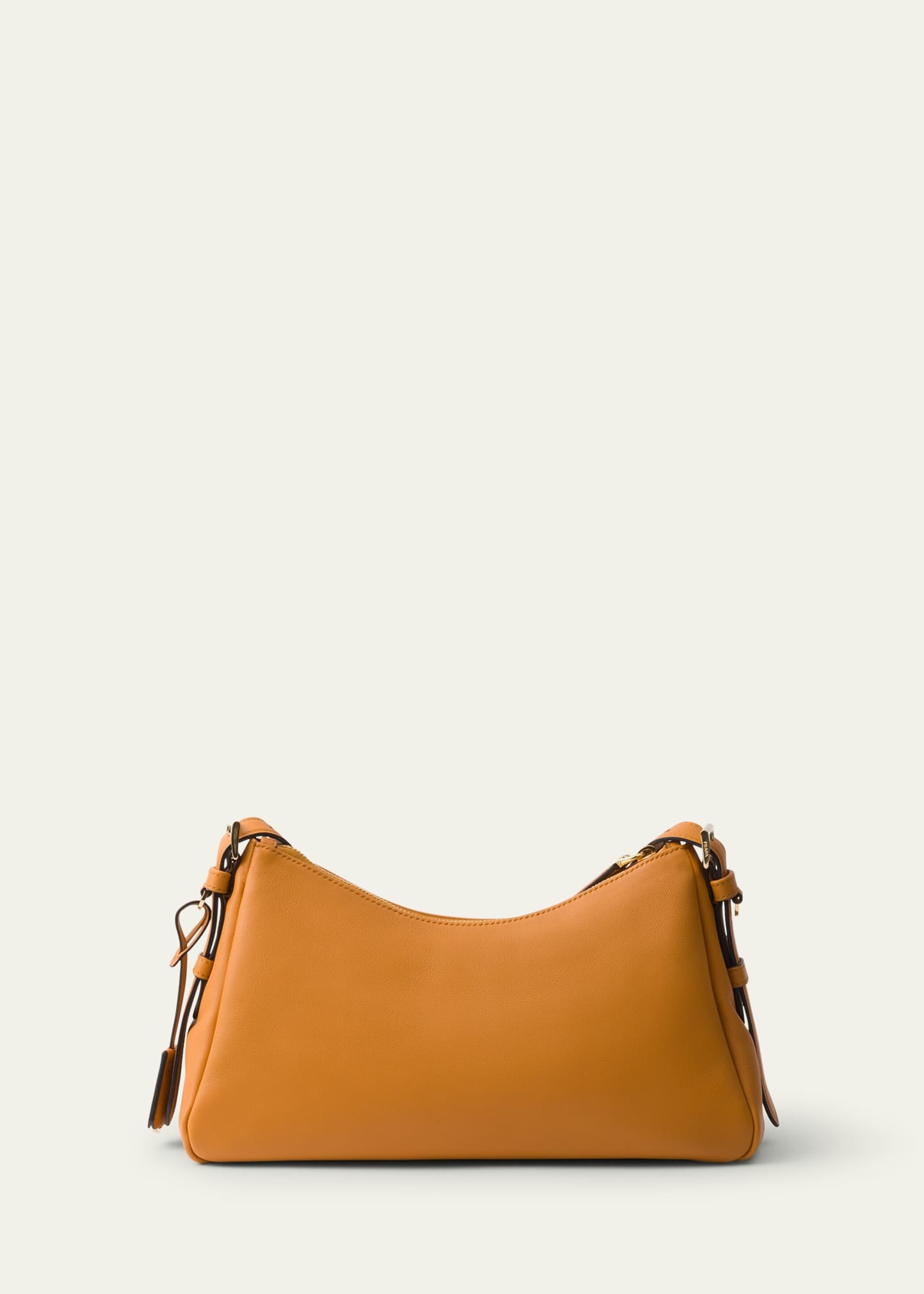 Aimee Zip Leather Shoulder Bag - 3