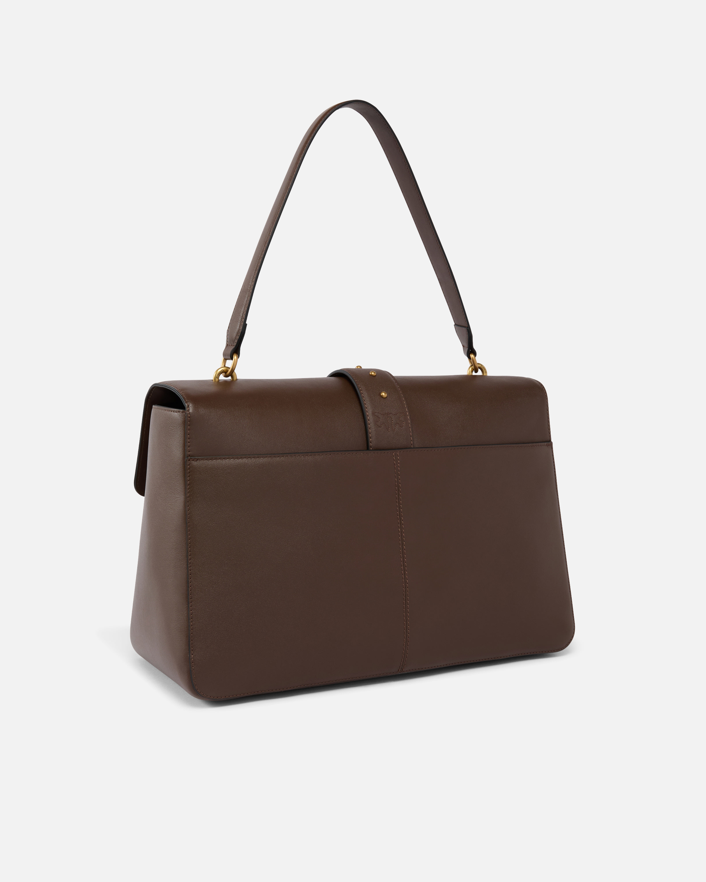 LEATHER MAXI LOVE BAG SLOUCHY SHOULDER BAG - 2