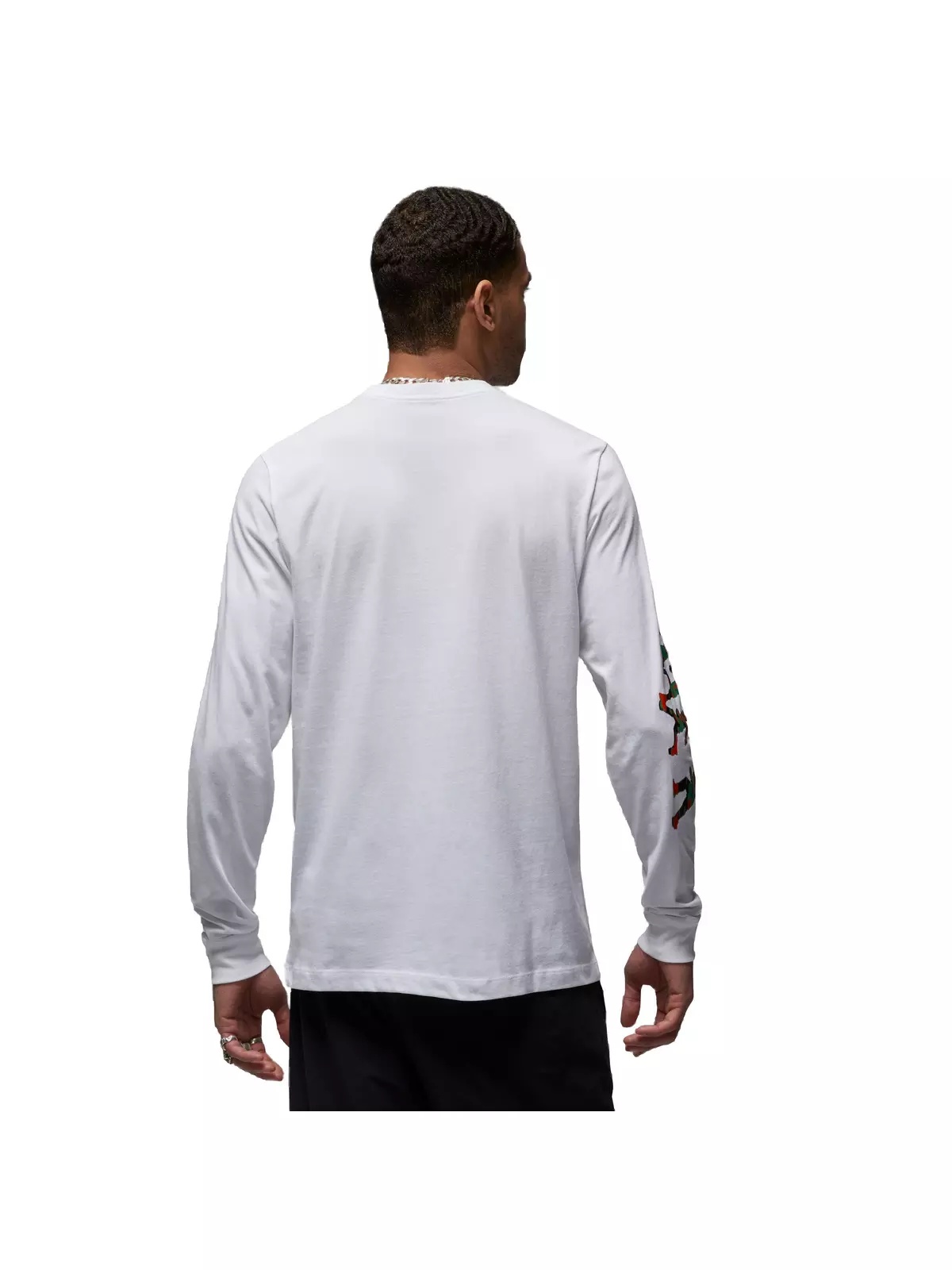 Men's Brand Long-Sleeve Crewneck Tee - 2