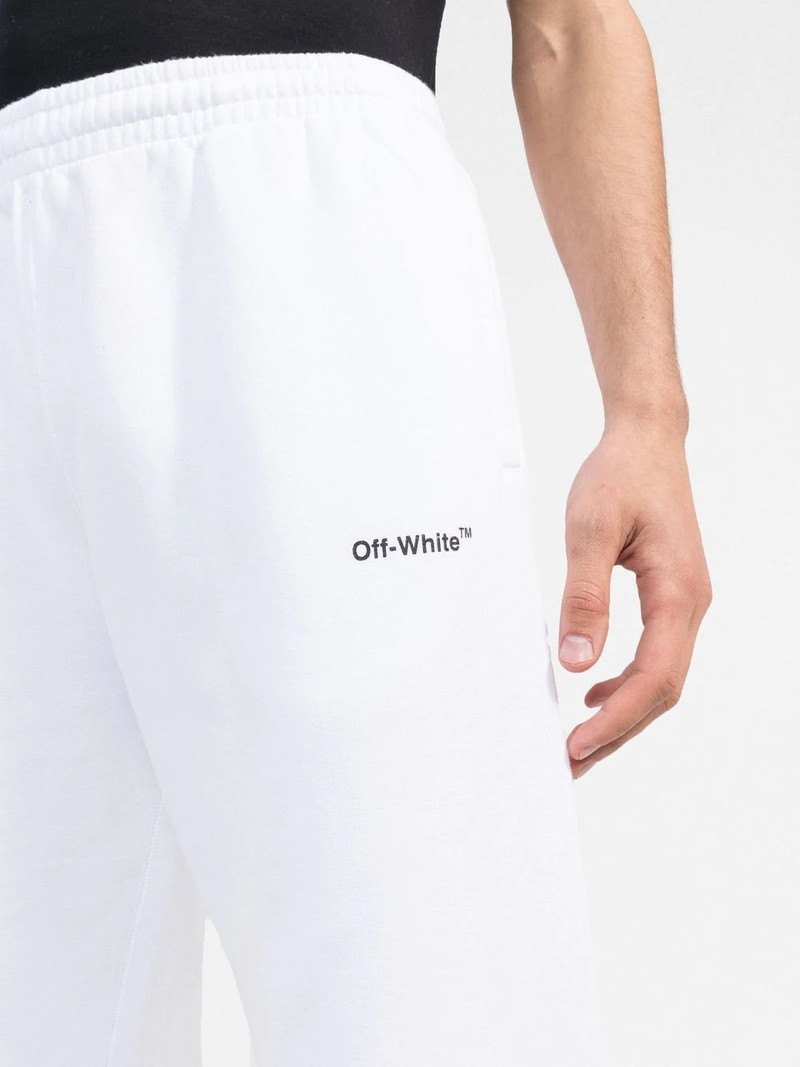 Diag-stripe track pants 5