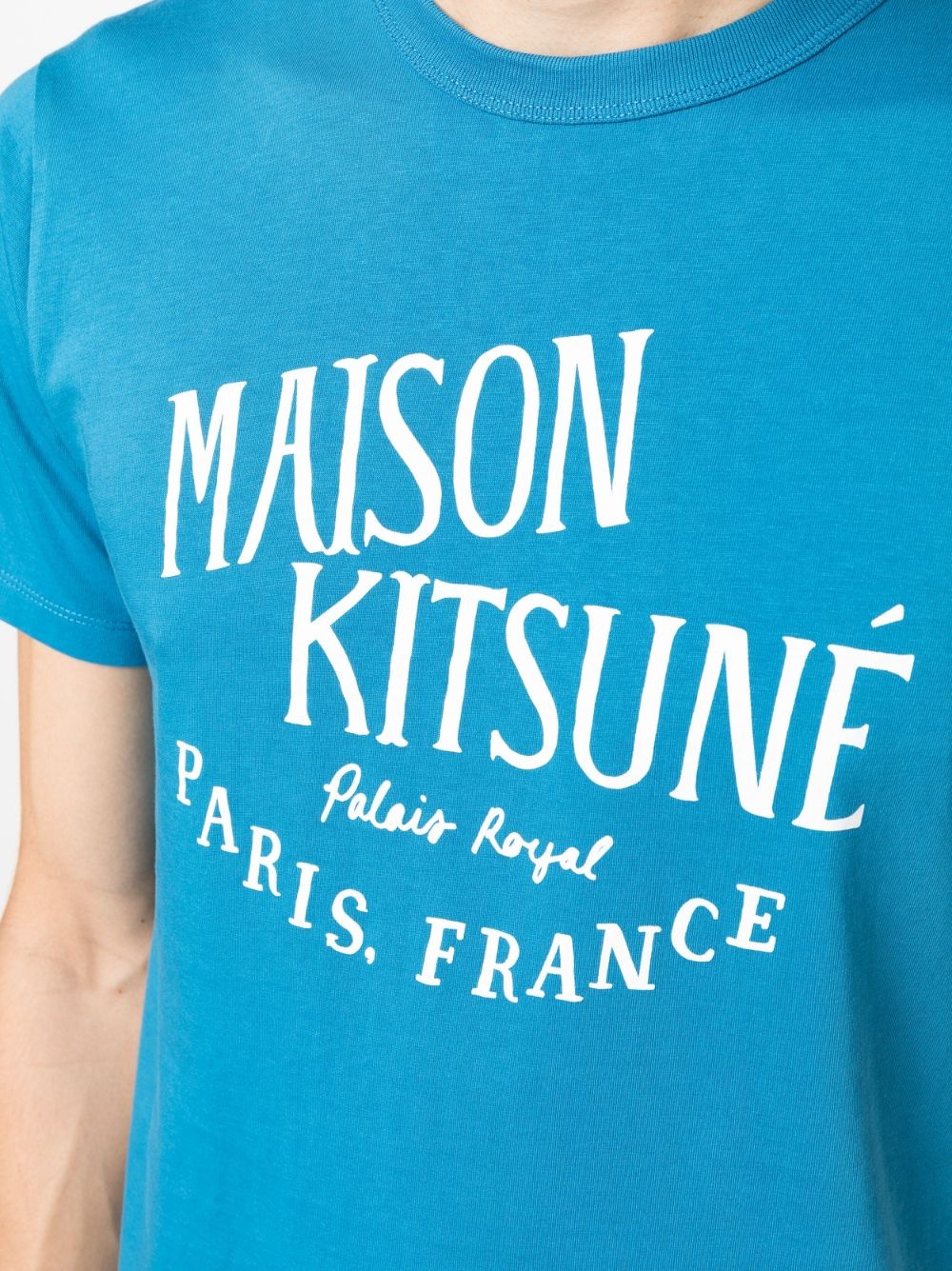 logo-print cotton T-shirt - 5