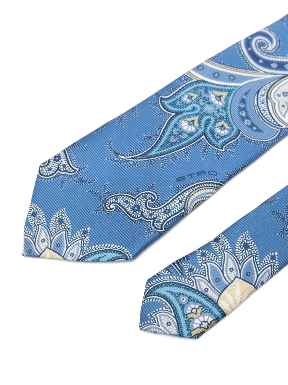 paisley-print tie - 2