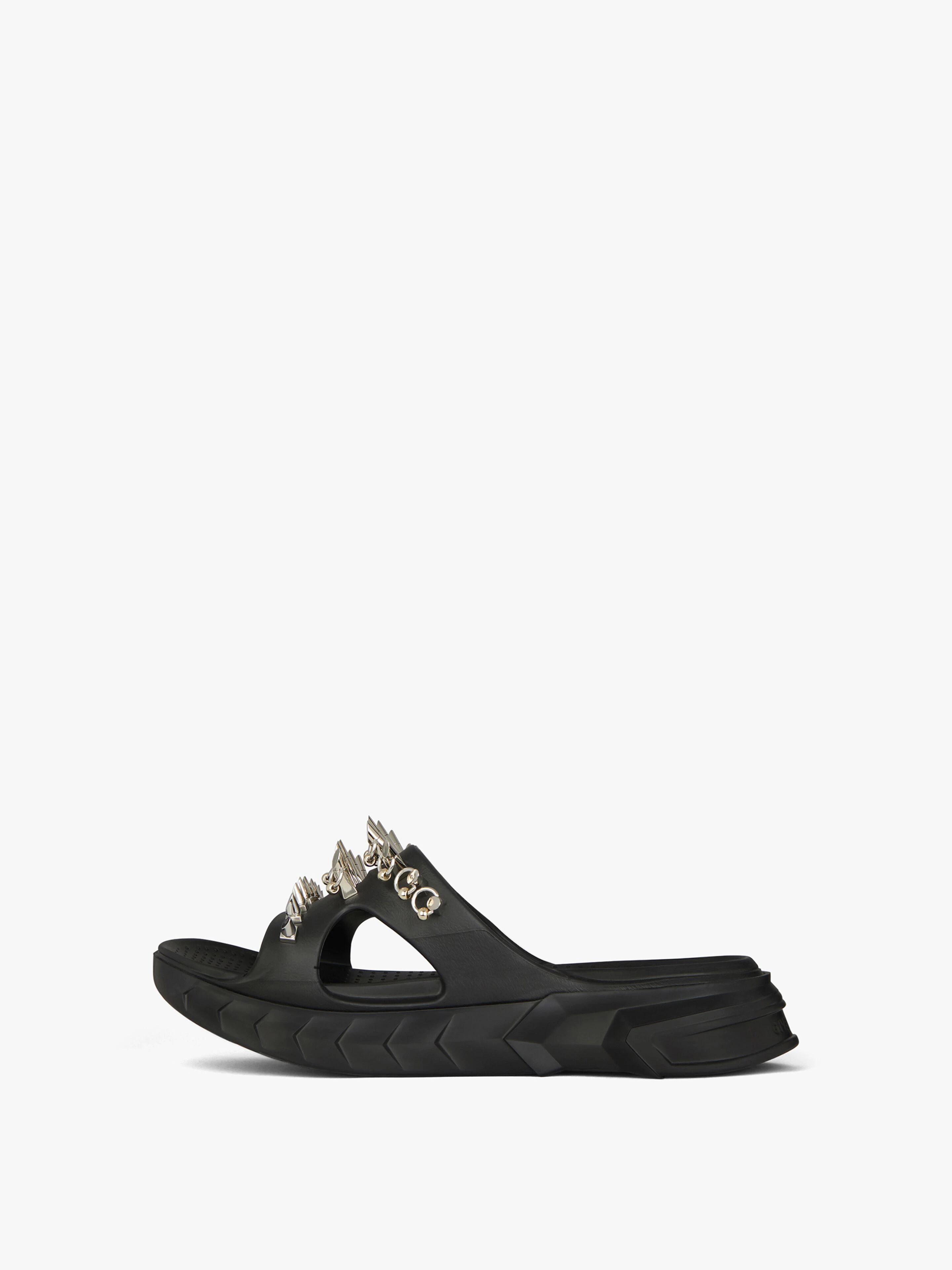 MARSHMALLOW SANDALS IN RUBBER WITH STUDS - 3