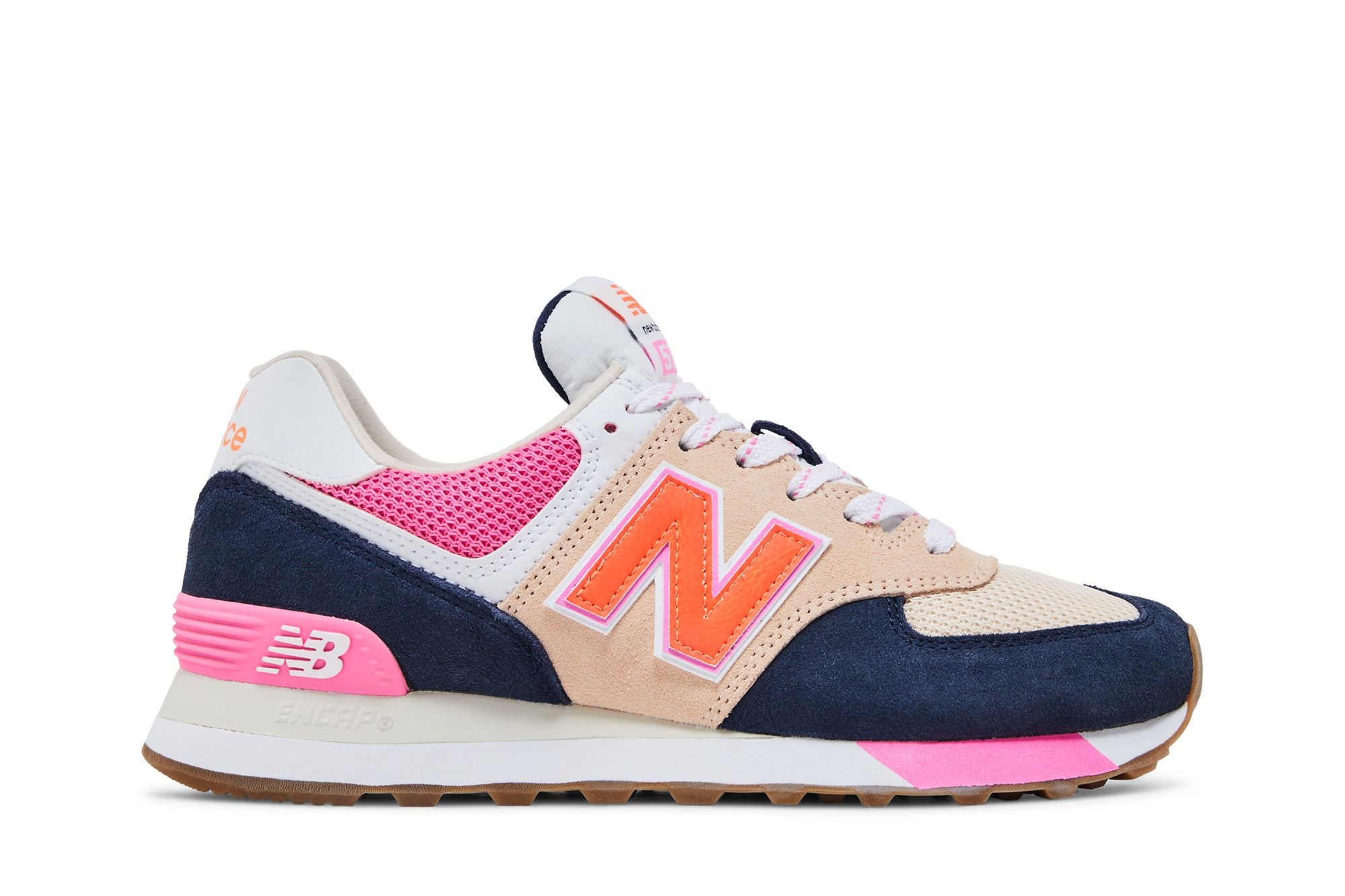 Wmns 574v2 'Natural Indigo Vintage Rose' - 1