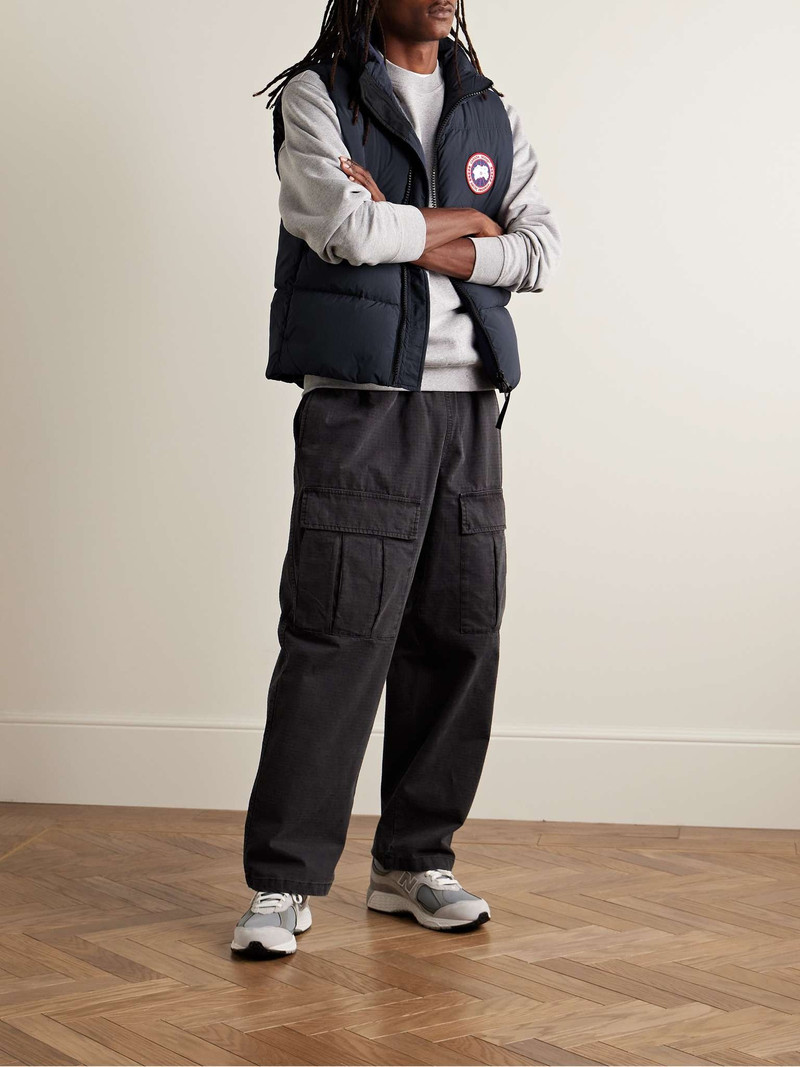 Canada Goose Lawrence Slim-Fit Logo-Appliquéd Quilted Enduraluxe® Down Gilet outlook
