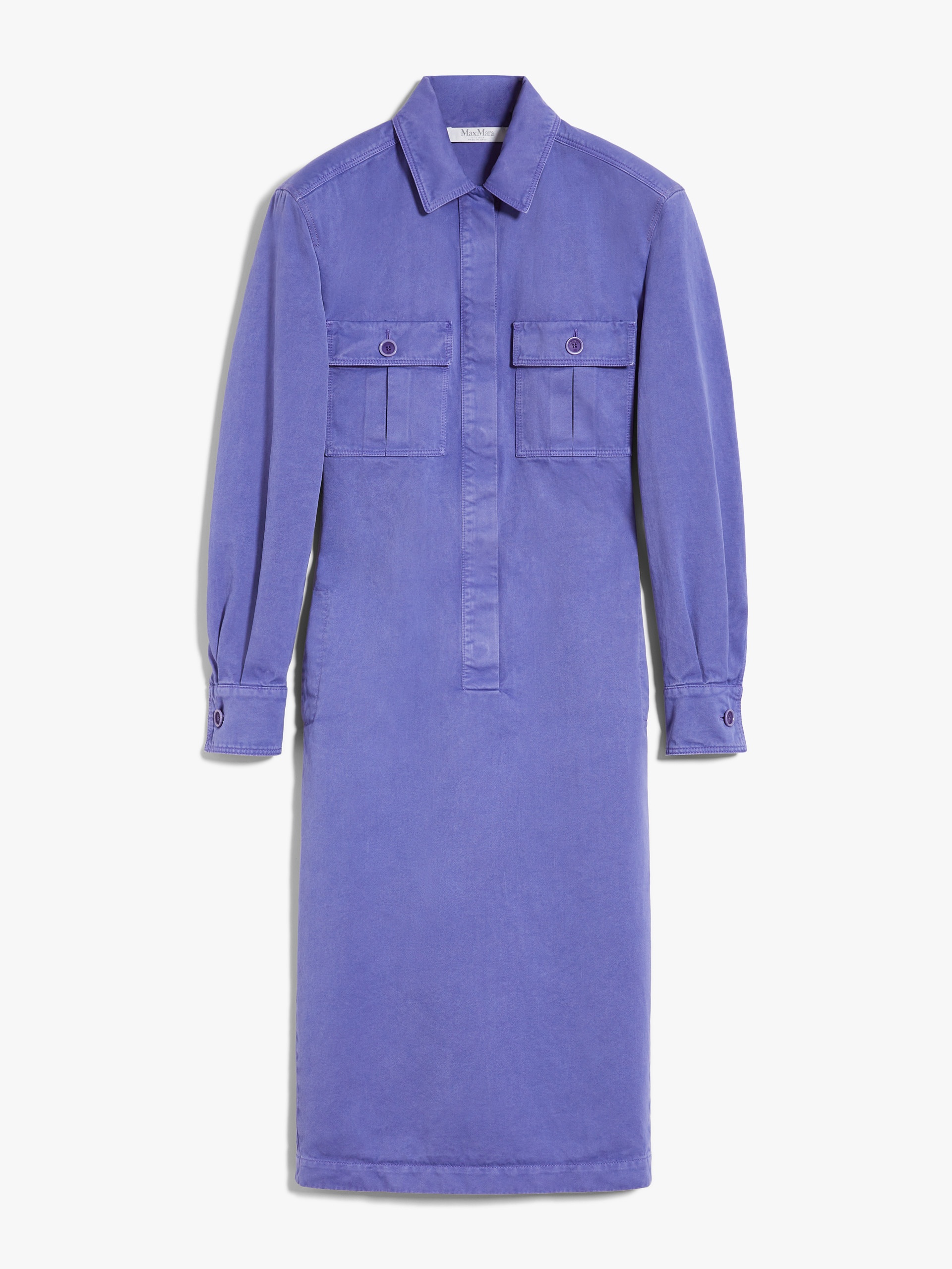 CENNARE Canvas shirt dress - 1