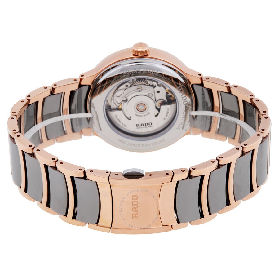 Rado - Rado Centrix Automatic Diamond Silver Dial Ladies Watch R30037742 - 3