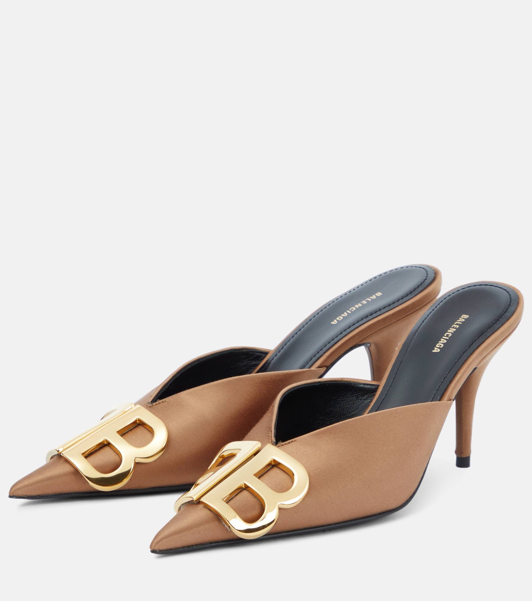 BB satin mules - 5