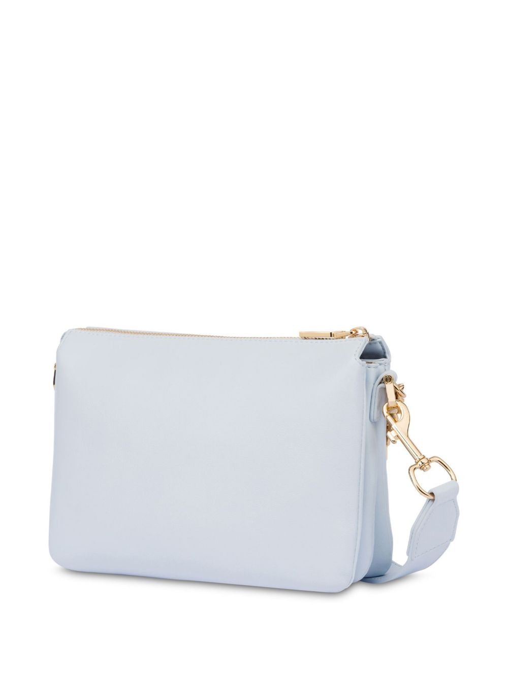 logo-chain cross body bag - 2