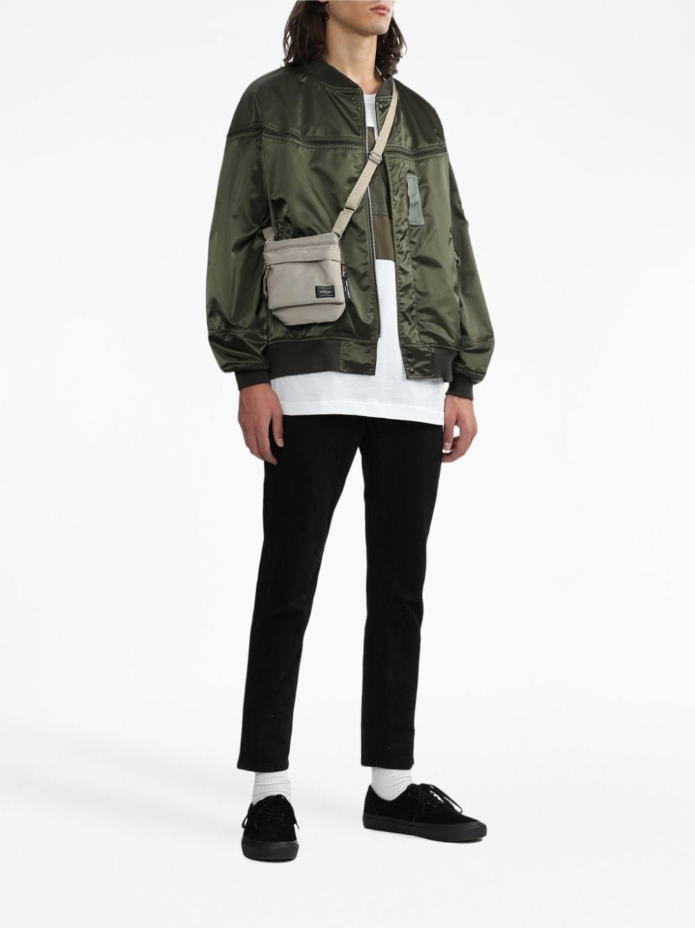 x Porter zipped shoulder bag - 2