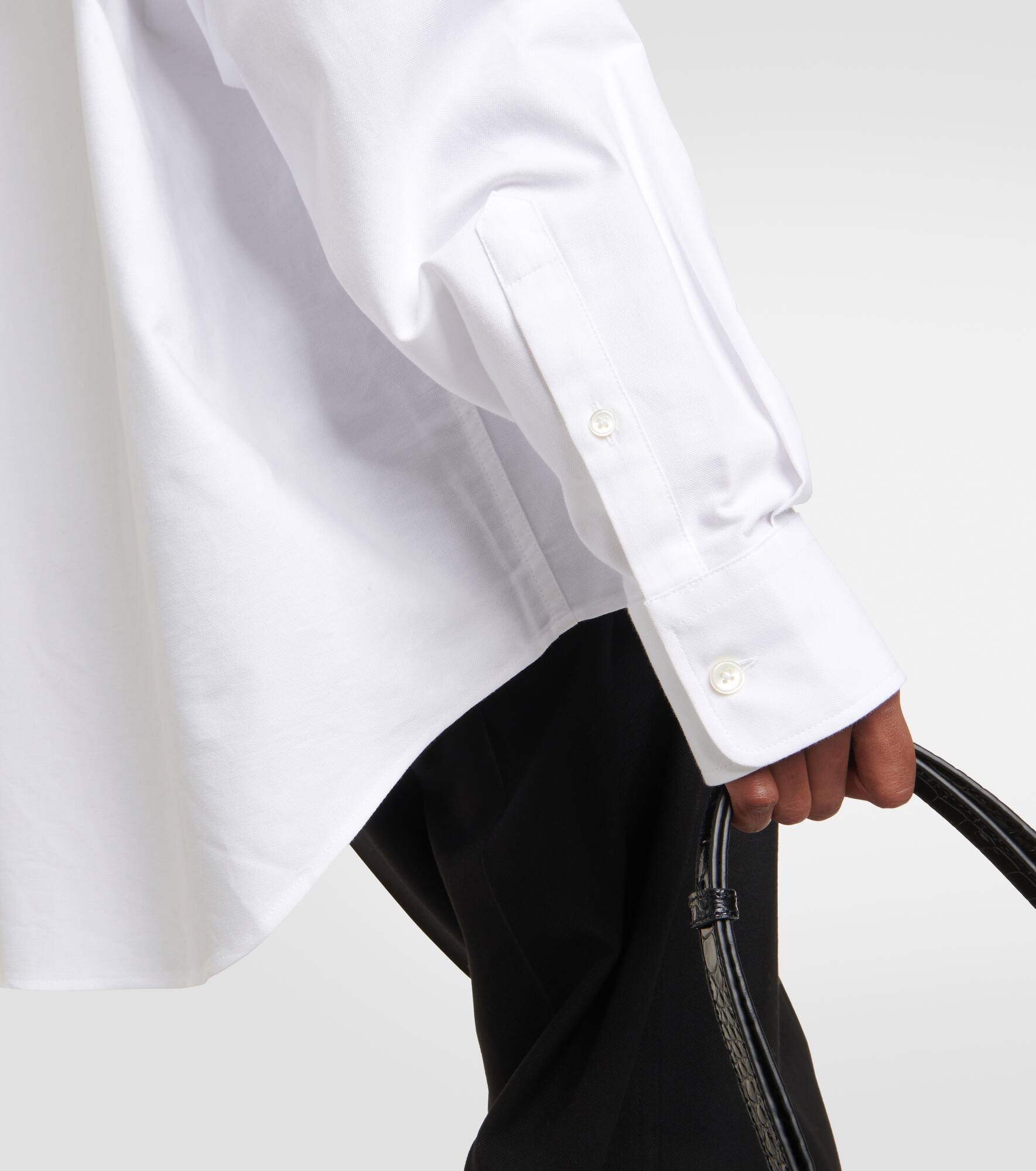 Oversized cotton shirt - 5