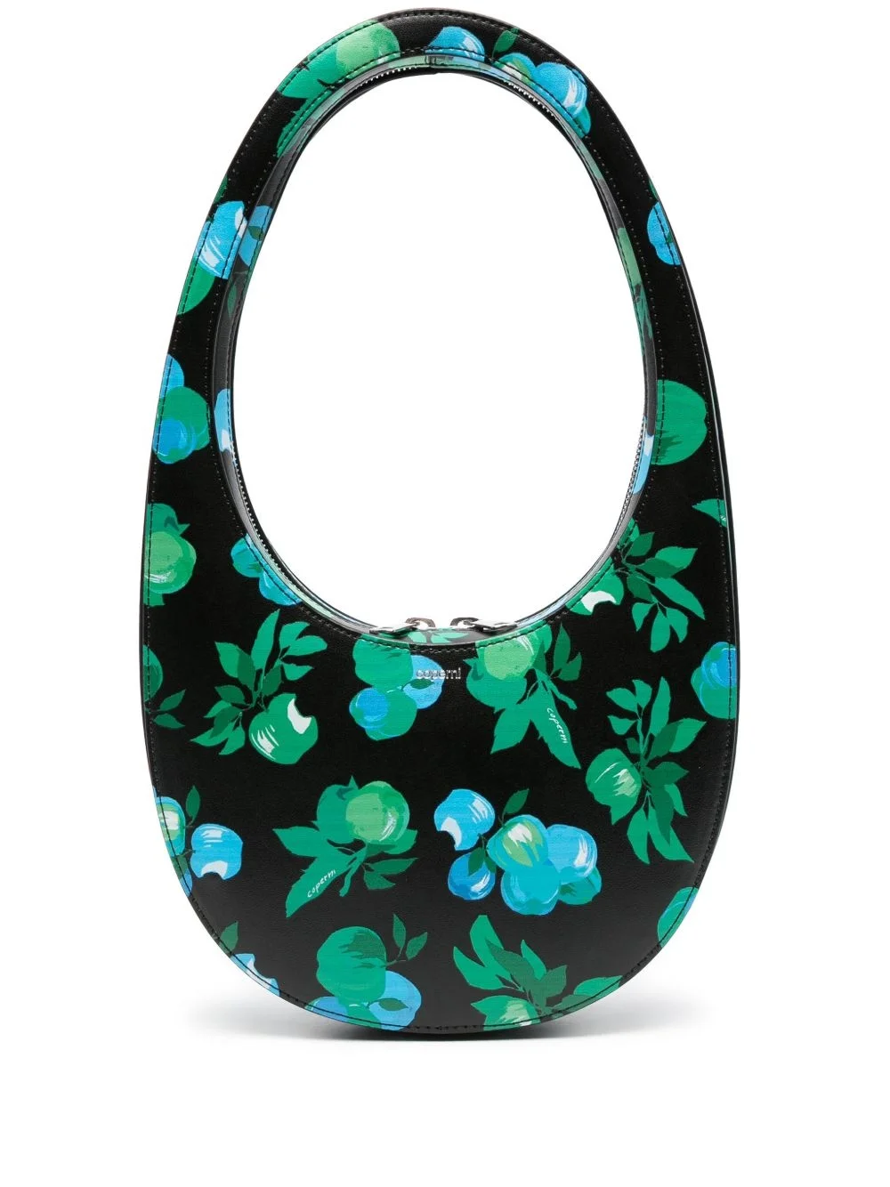 Swipe floral-print shoulder bag - 1