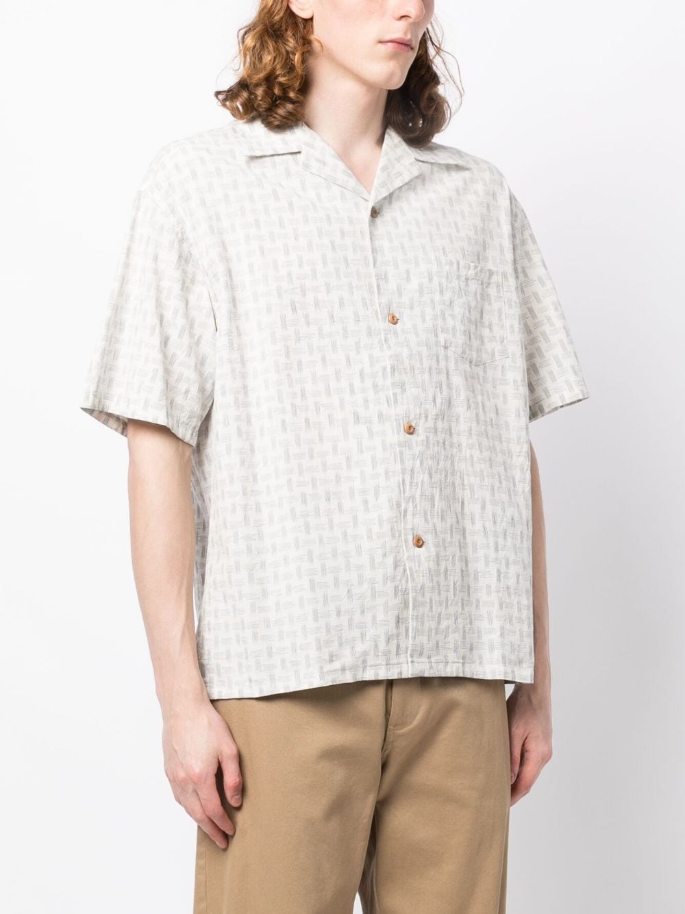 graphic-print short-sleeve shirt - 3