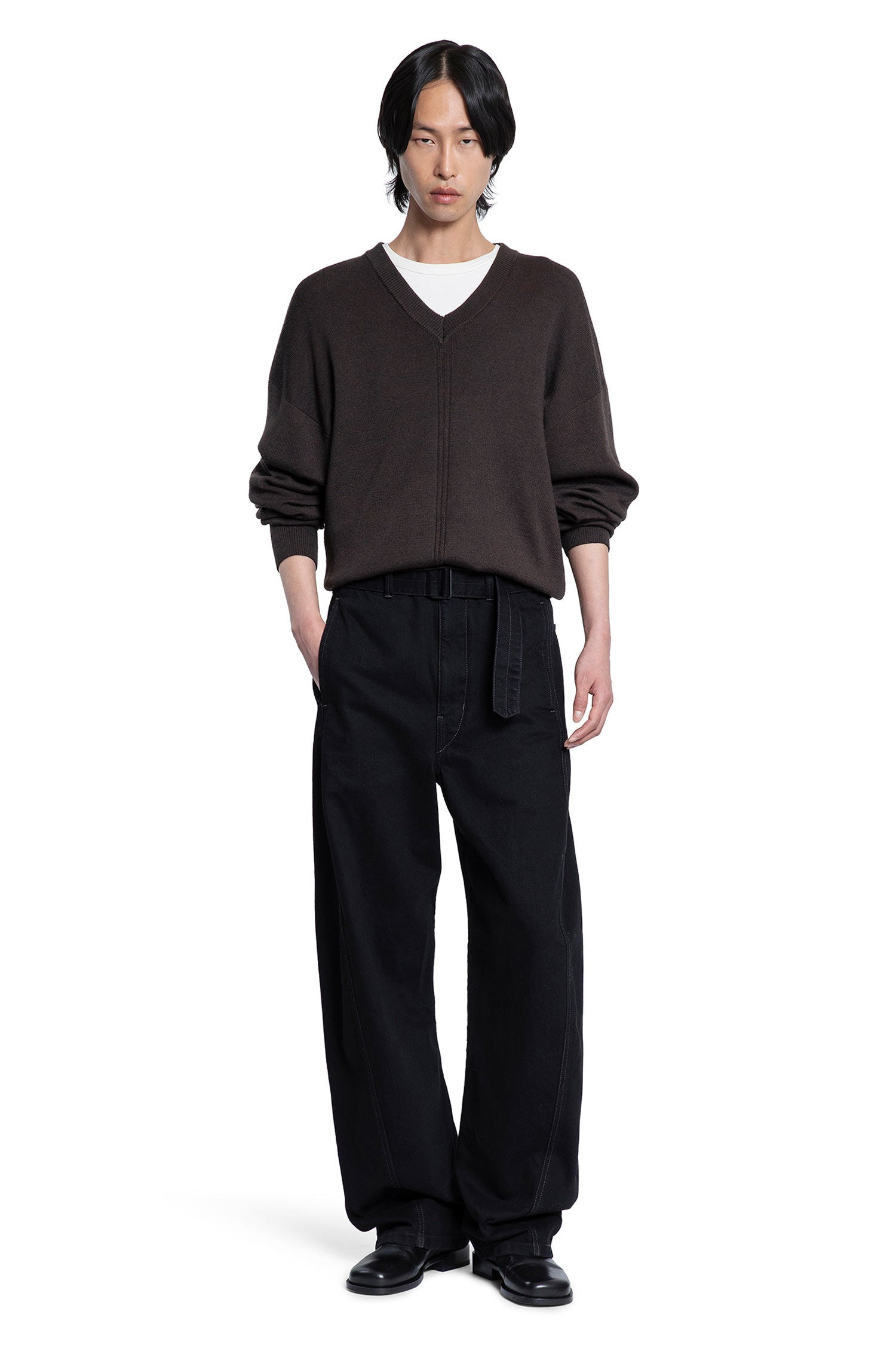 V-neck Sweater - 4