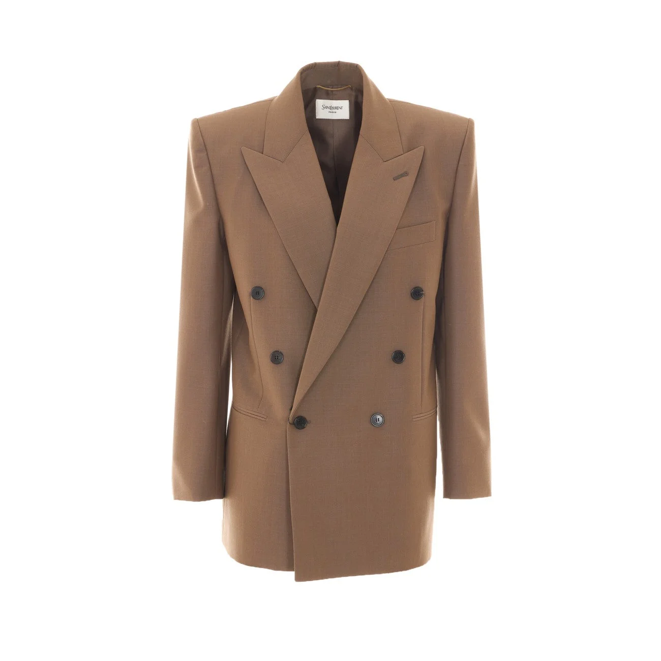 Saint Laurent Women Lightweight Wool And Mohair Jacket - 1