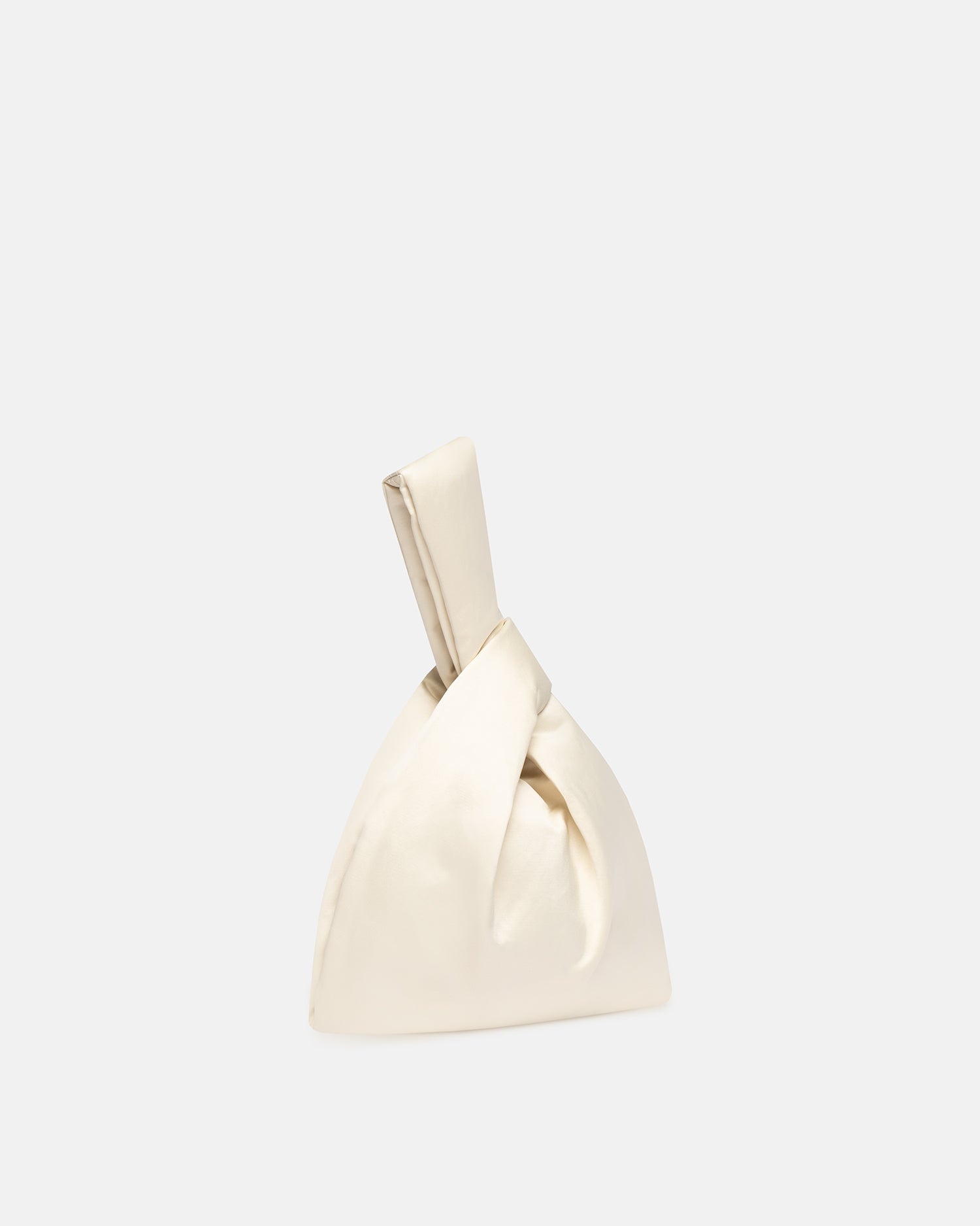 Mini Structured Satin Bag - 3