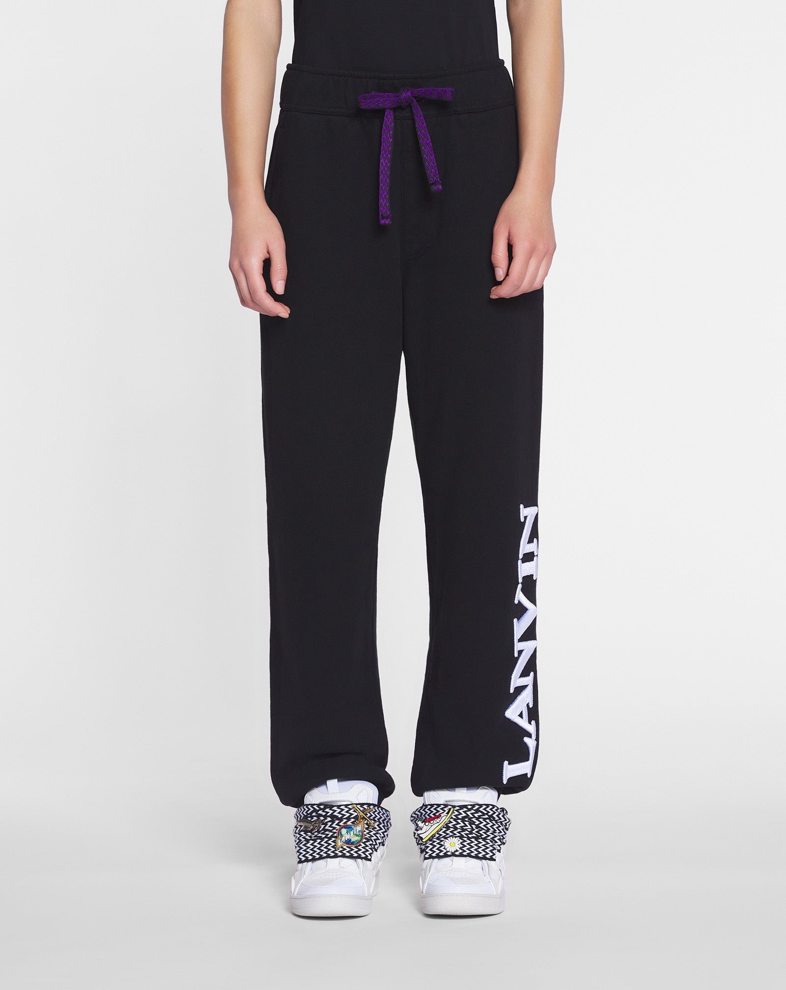 LANVIN X FUTURE UNISEX LOGO JOGGING PANTS - 4