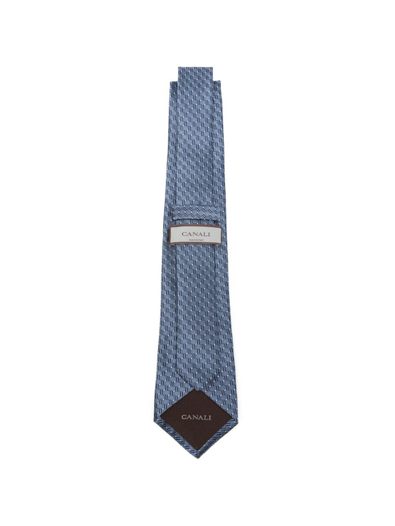Canali geometric-pattern tie outlook