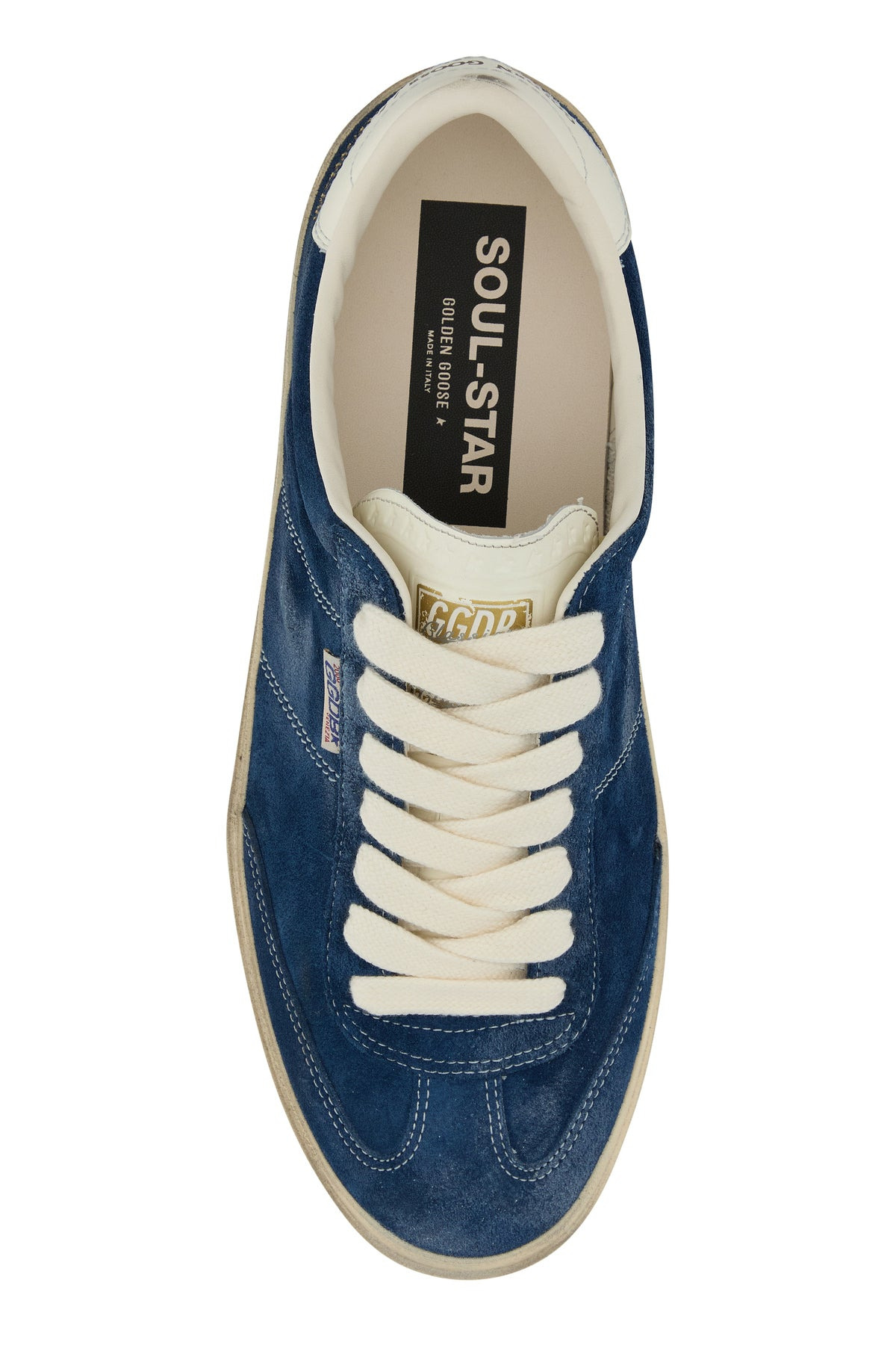 Blue suede Soul Star sneakers - 4