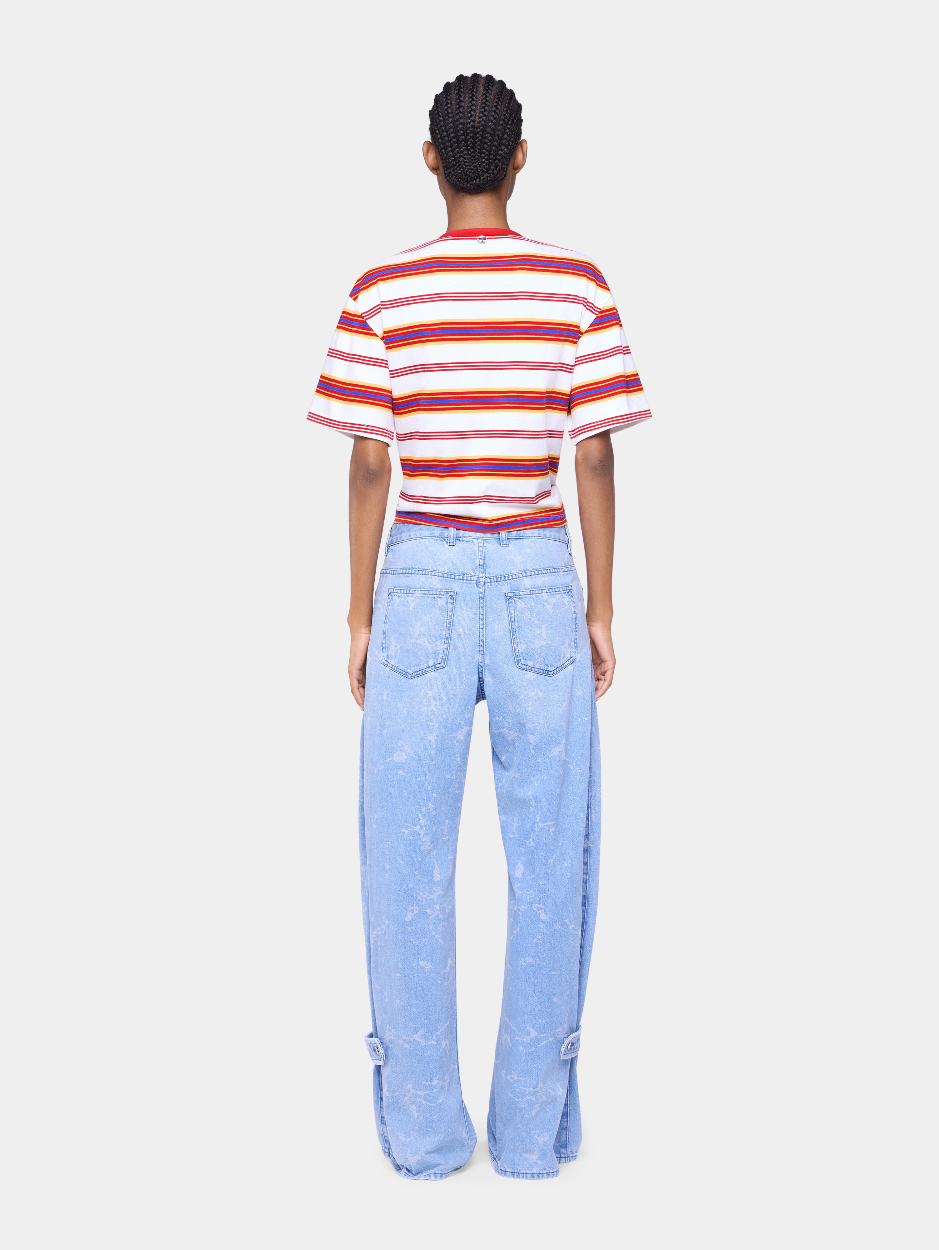 CROPPED T-SHIRT IN COTTON - 3