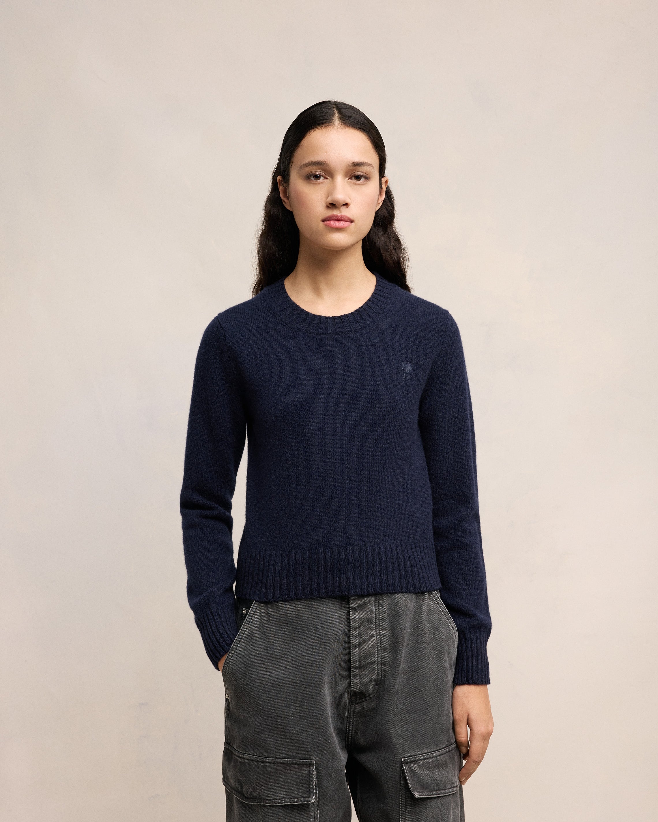 CASHMERE AMI DE COEUR CREW NECK SWEATER - 3