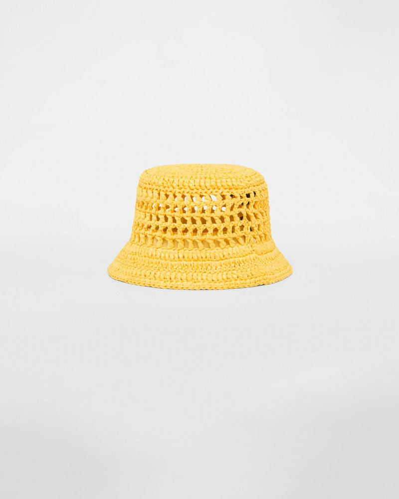 Raffia bucket hat 3