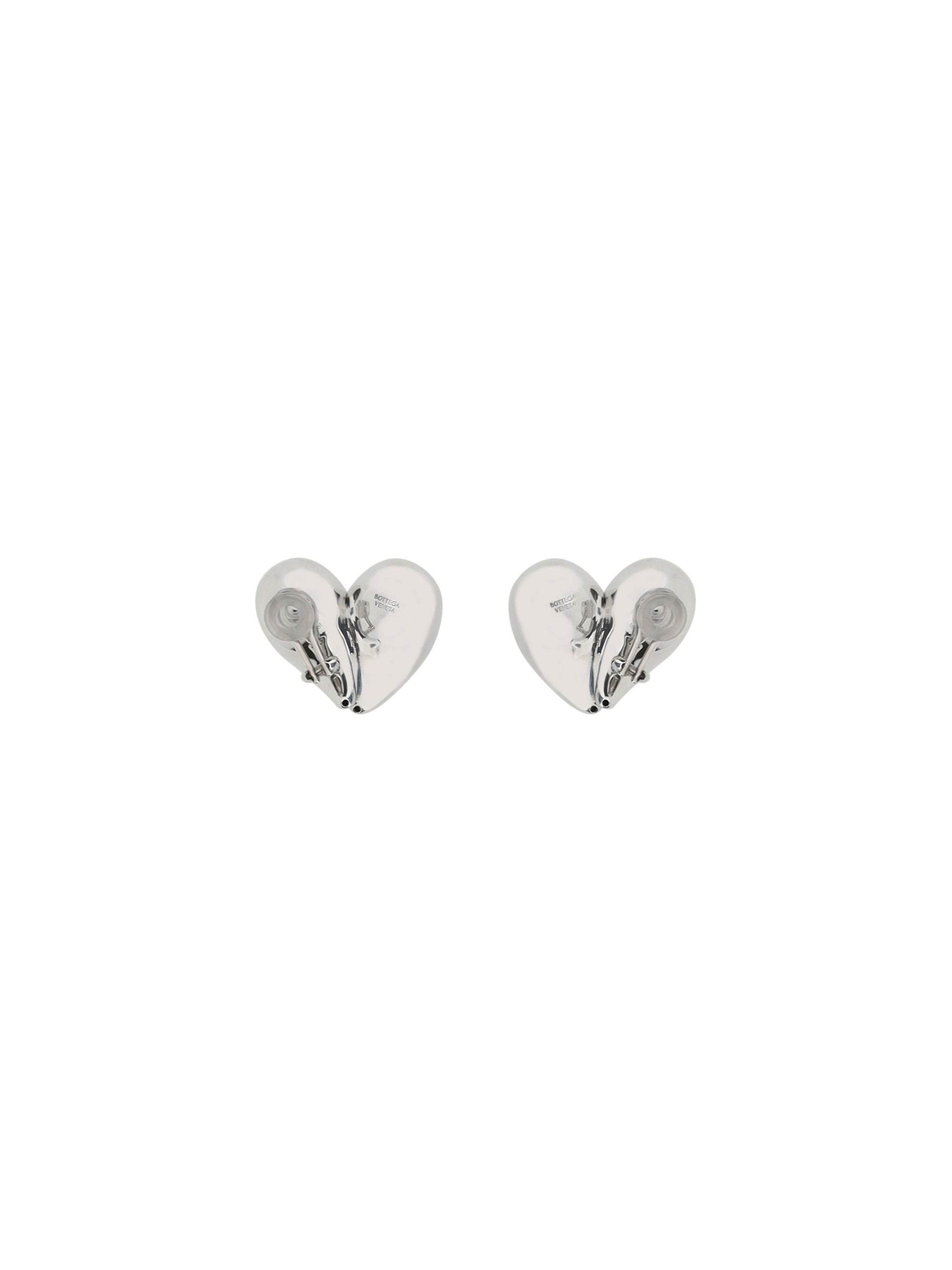 Bottega Veneta Women Heart-Shaped Earrings - 2