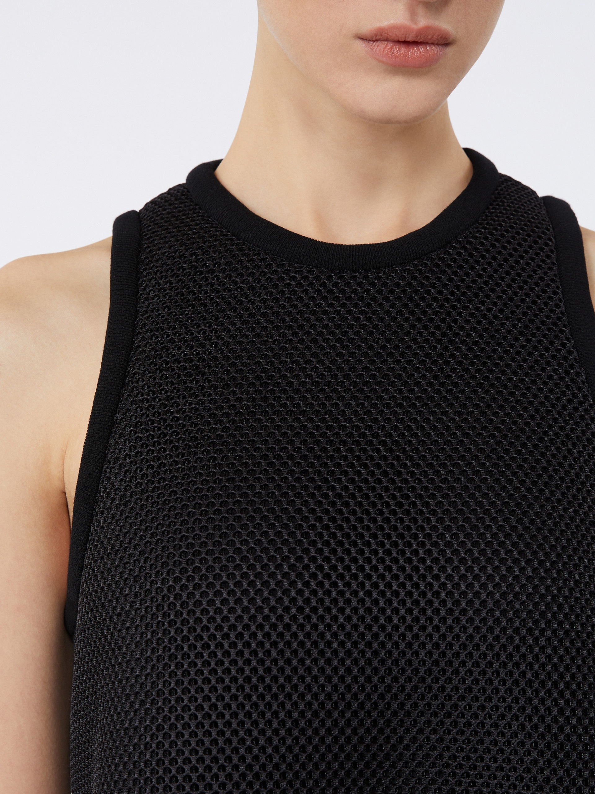 DIDONE Flared technical mesh dress - 5