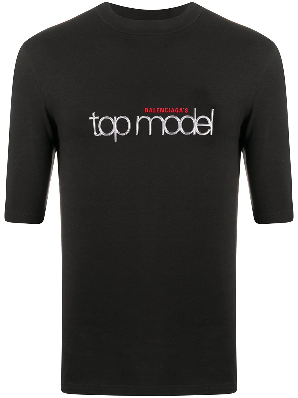 Top Model logo-print T-shirt - 1