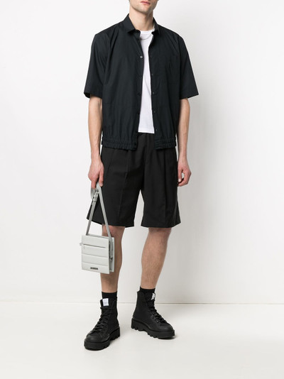 Neil Barrett elasticated hem shirt outlook